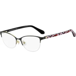 Kate Spade Women's Eyeglasses - Black Gold Cat Eye Frame | KATE SPADE ADALINA 0I46