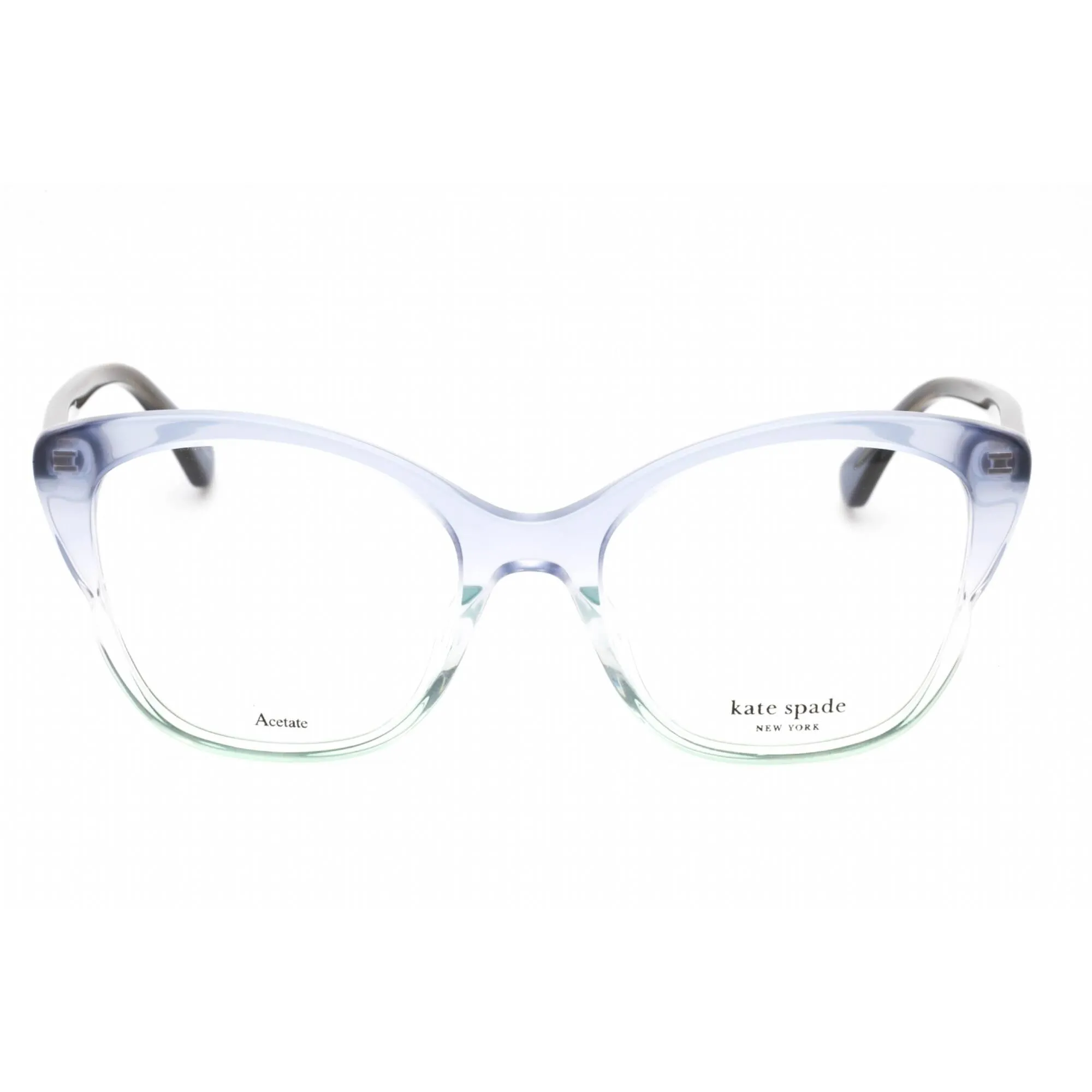 Kate Spade Women's Eyeglasses - Blue Green Plastic Cat Eye Frame | LAYLANI 0RNB 00