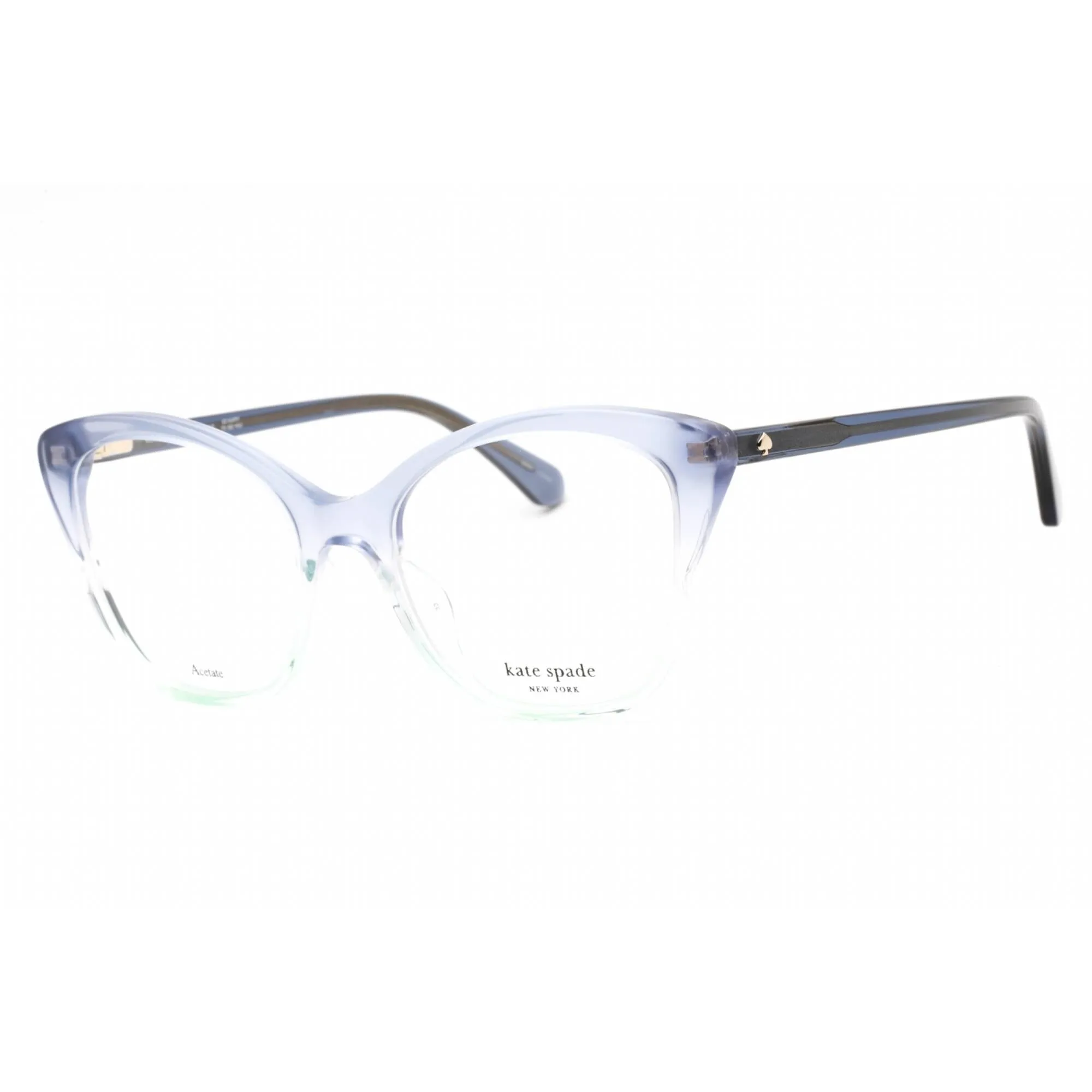 Kate Spade Women's Eyeglasses - Blue Green Plastic Cat Eye Frame | LAYLANI 0RNB 00