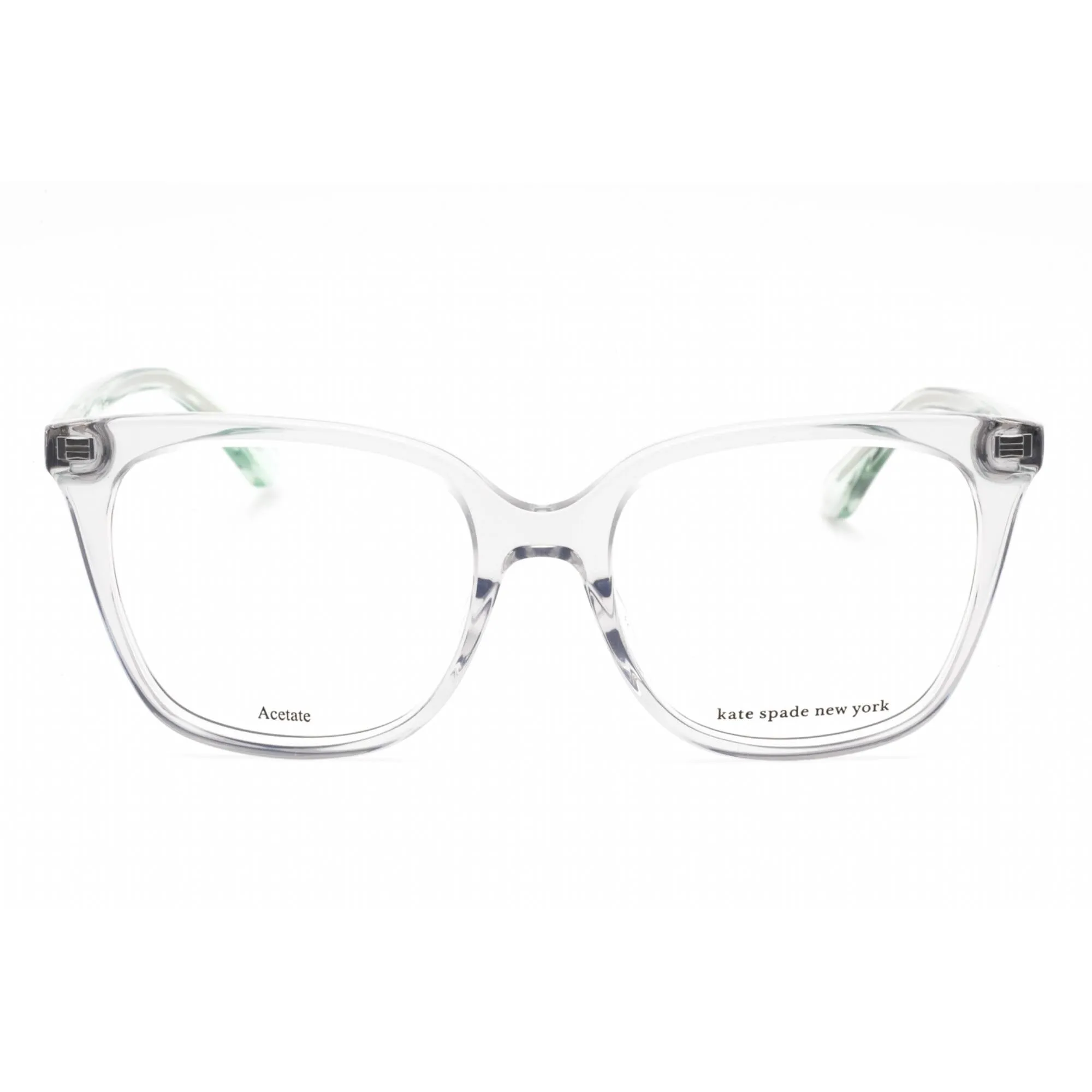 Kate Spade Women's Eyeglasses - Transparent Grey Cat Eye Shape Frame | Alessandria KB7