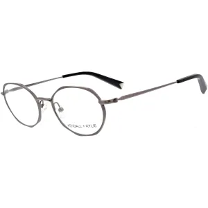 Kendall   Kylie Women's Eyeglasses - Gunmetal Metal Oval Frame | KKO162G ALANA 003