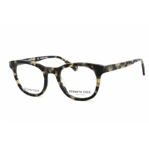 Kenneth Cole New York Women's Eyeglasses - Square Dark Green Plastic | KC0321 098