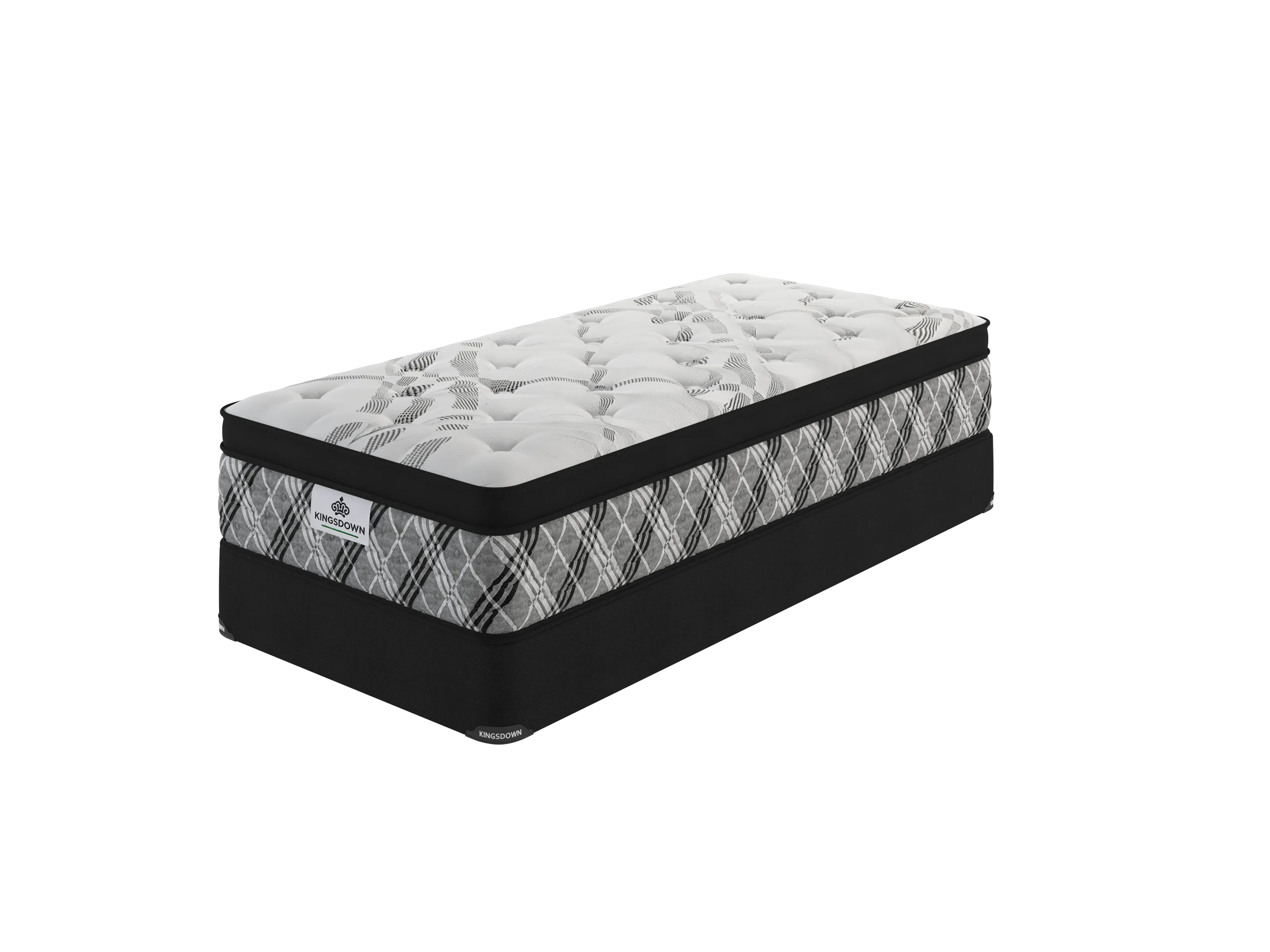 Kingsdown Mila Medium Twin Mattress and Boxspring Set