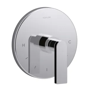 Kohler T73133 Composed thermostatic valve trim with single handle