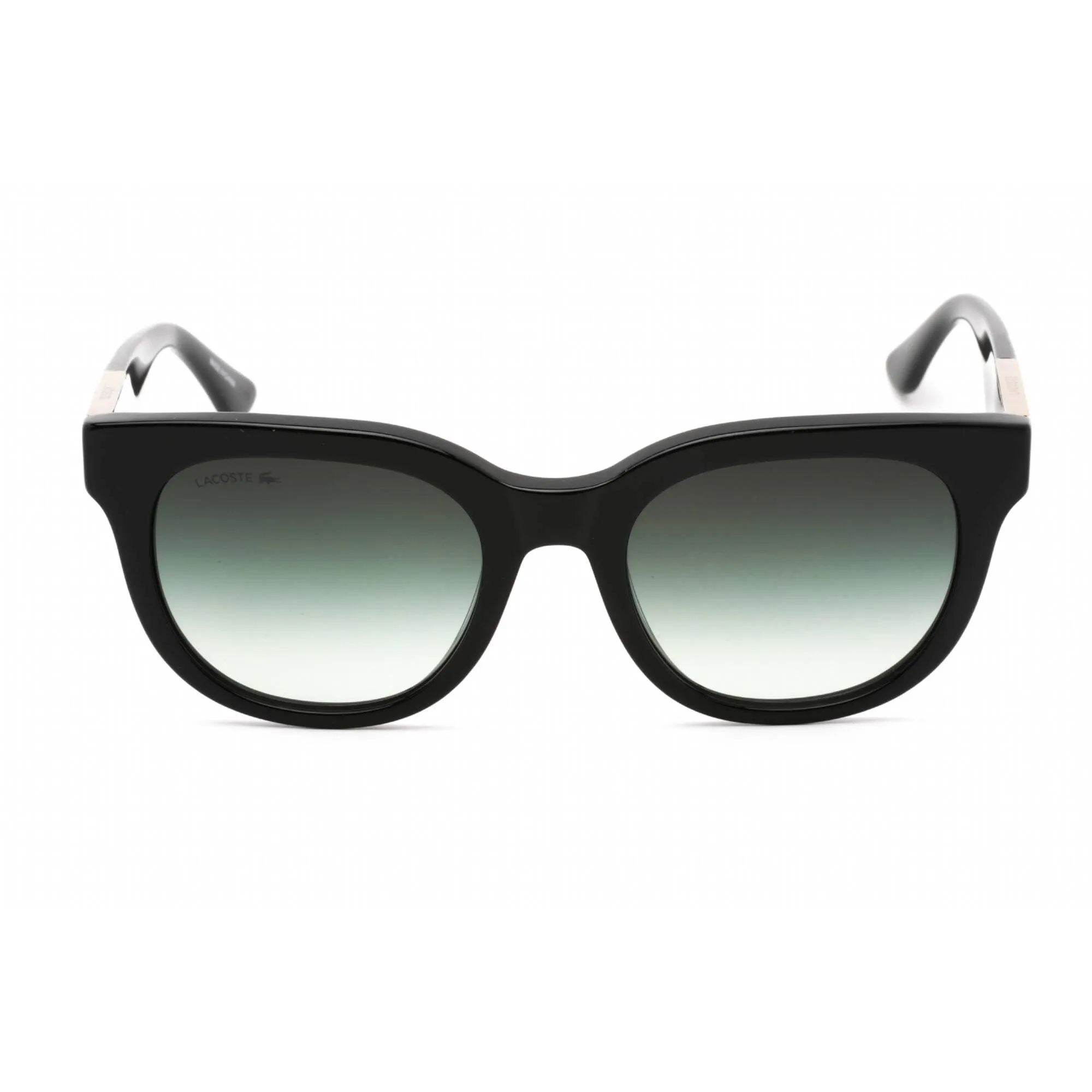 Lacoste Women's Sunglasses - Fixed Nose Pads Black Plastic Rectangular | L971S 001