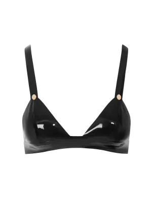 Latex Soft Bra (Black)