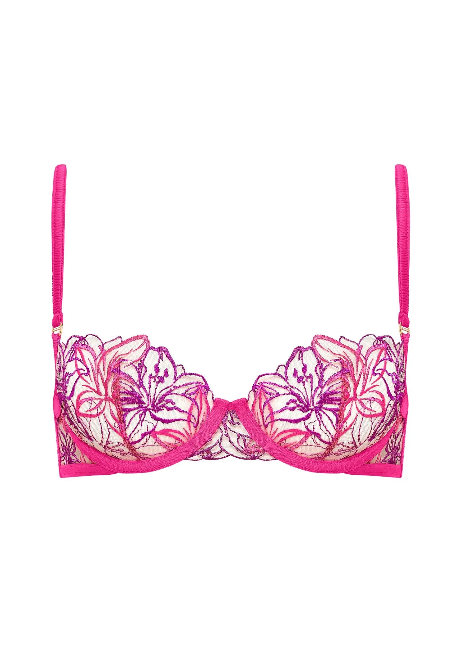 Lilly Wired Bra (Fuchsia / Violet)