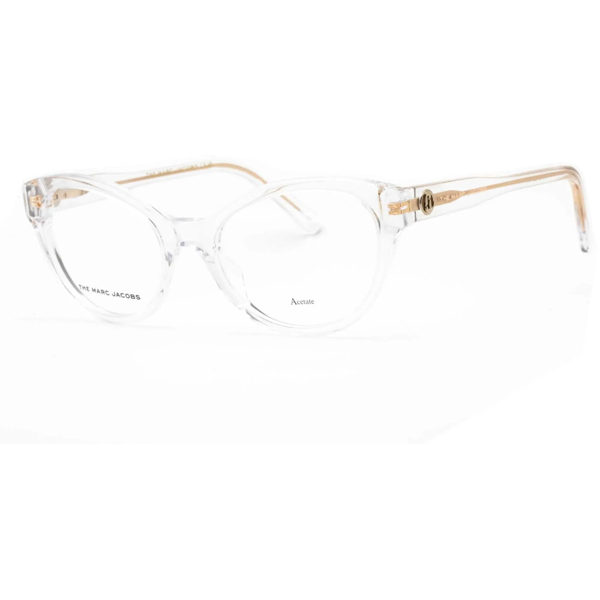 Marc Jacobs Women's Eyeglasses - Crystal Plastic Cat Eye Frame | MARC 628 0900 00