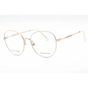 Marc Jacobs Women's Eyeglasses - Full Rim Gold Ivory Metal Round | MARC 590 0Y3R 00