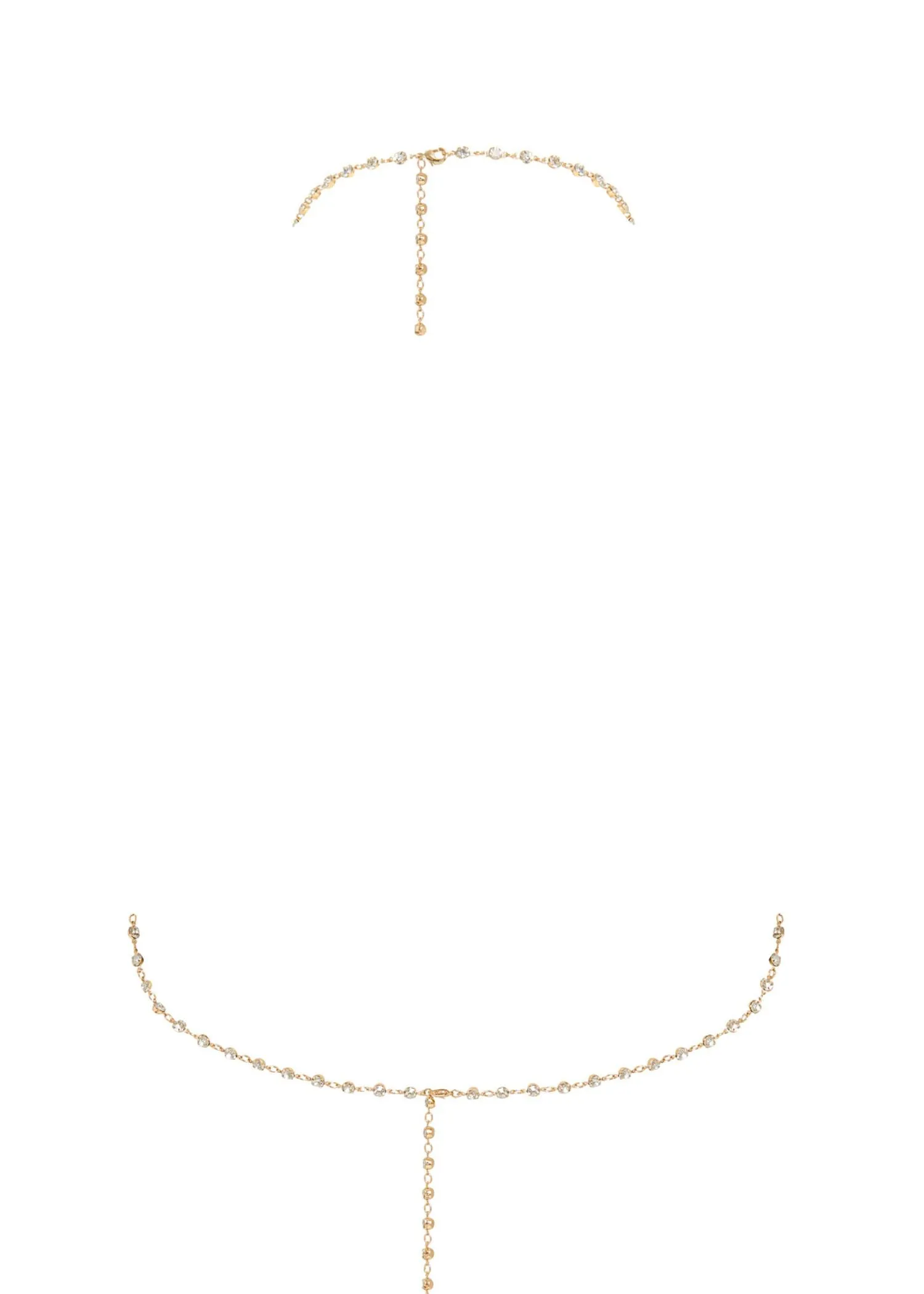 Marli Diamond Lattice Soft Bra (Gold/Clear)