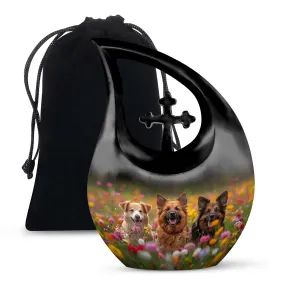 Meadow Canines Bliss Urn Small, Memorial urns to Honor