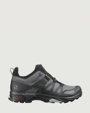 Men's Salomon X Ultra 4 GTX Hiking Shoes - Magnet/Black/Monument