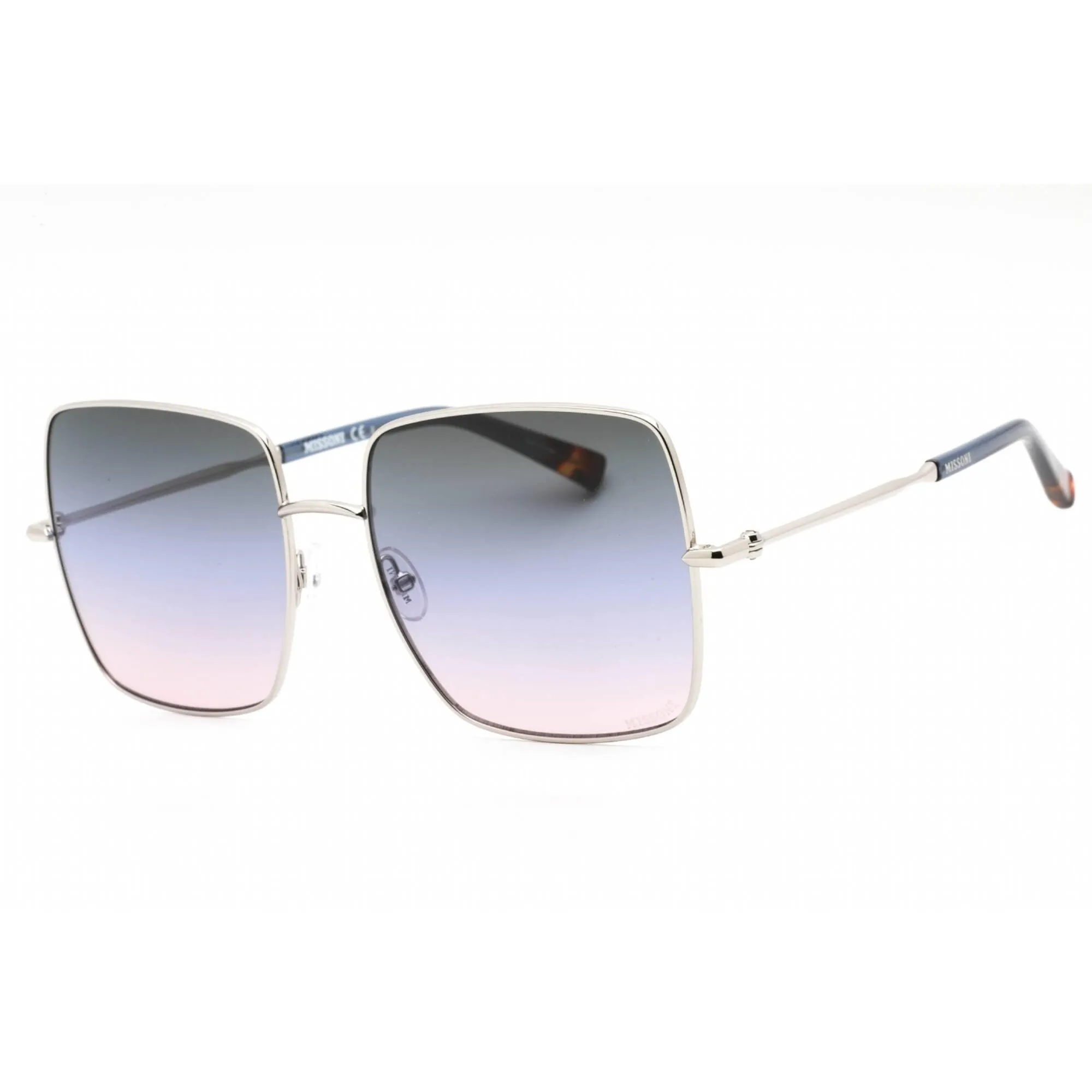 Missoni Women's Sunglasses - Grey Azure Lens Palladium Frame | MIS 0096/S 0010 GB