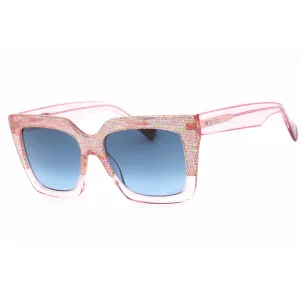 Missoni Women's Sunglasses - Pink Pattern Multicolor Square Frame | MIS 0147/S 0QQ7 08