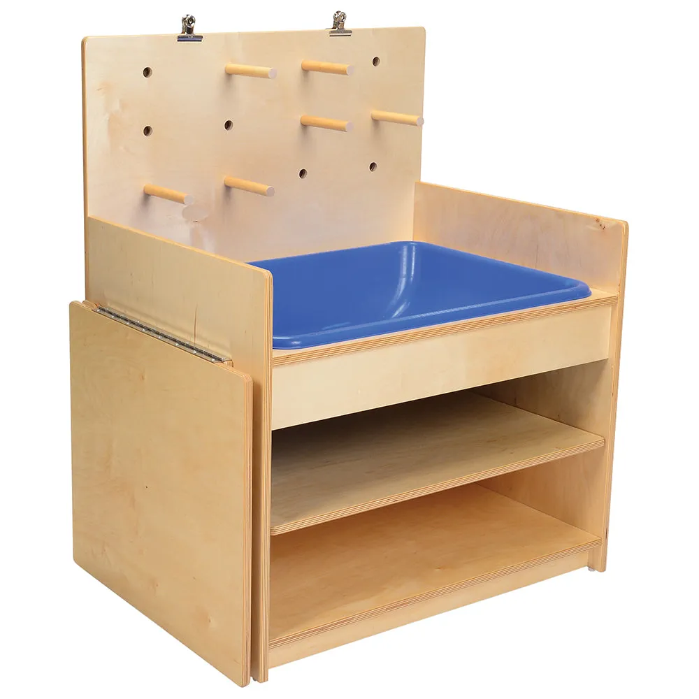 Multi-Functional Innovation Station | Sensory Play, Table, and Easel Combo