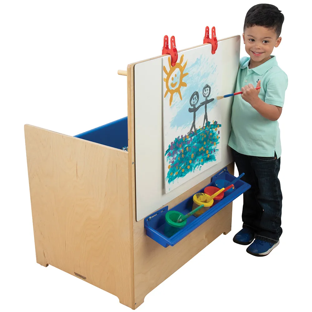 Multi-Functional Innovation Station | Sensory Play, Table, and Easel Combo