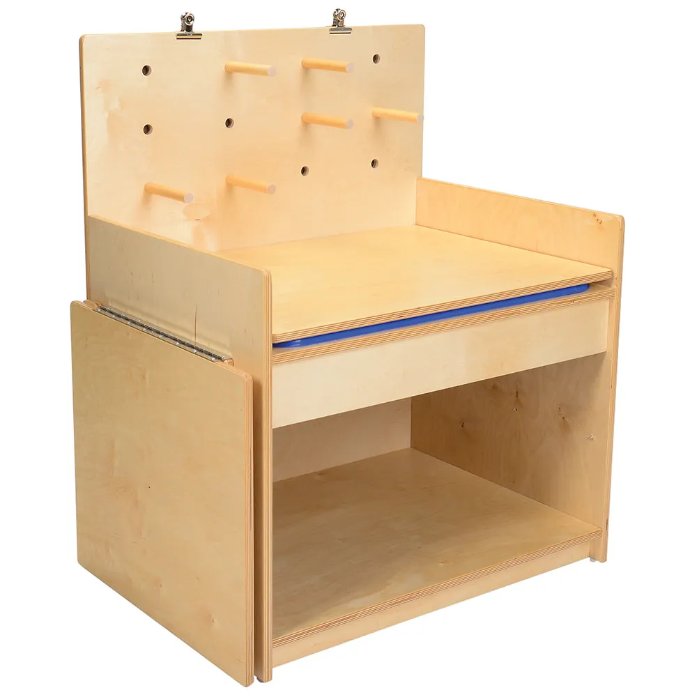 Multi-Functional Innovation Station | Sensory Play, Table, and Easel Combo