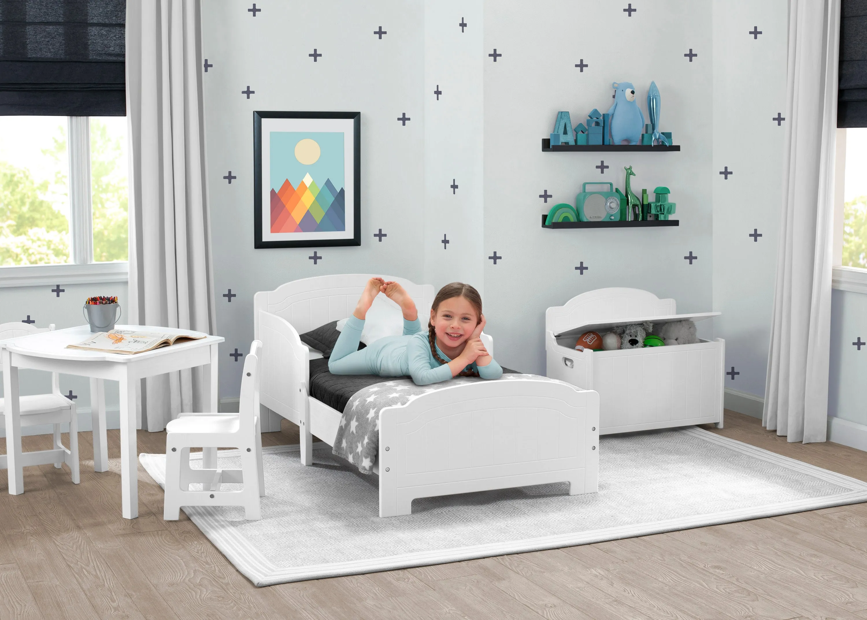 Newport Wood Toddler Bed