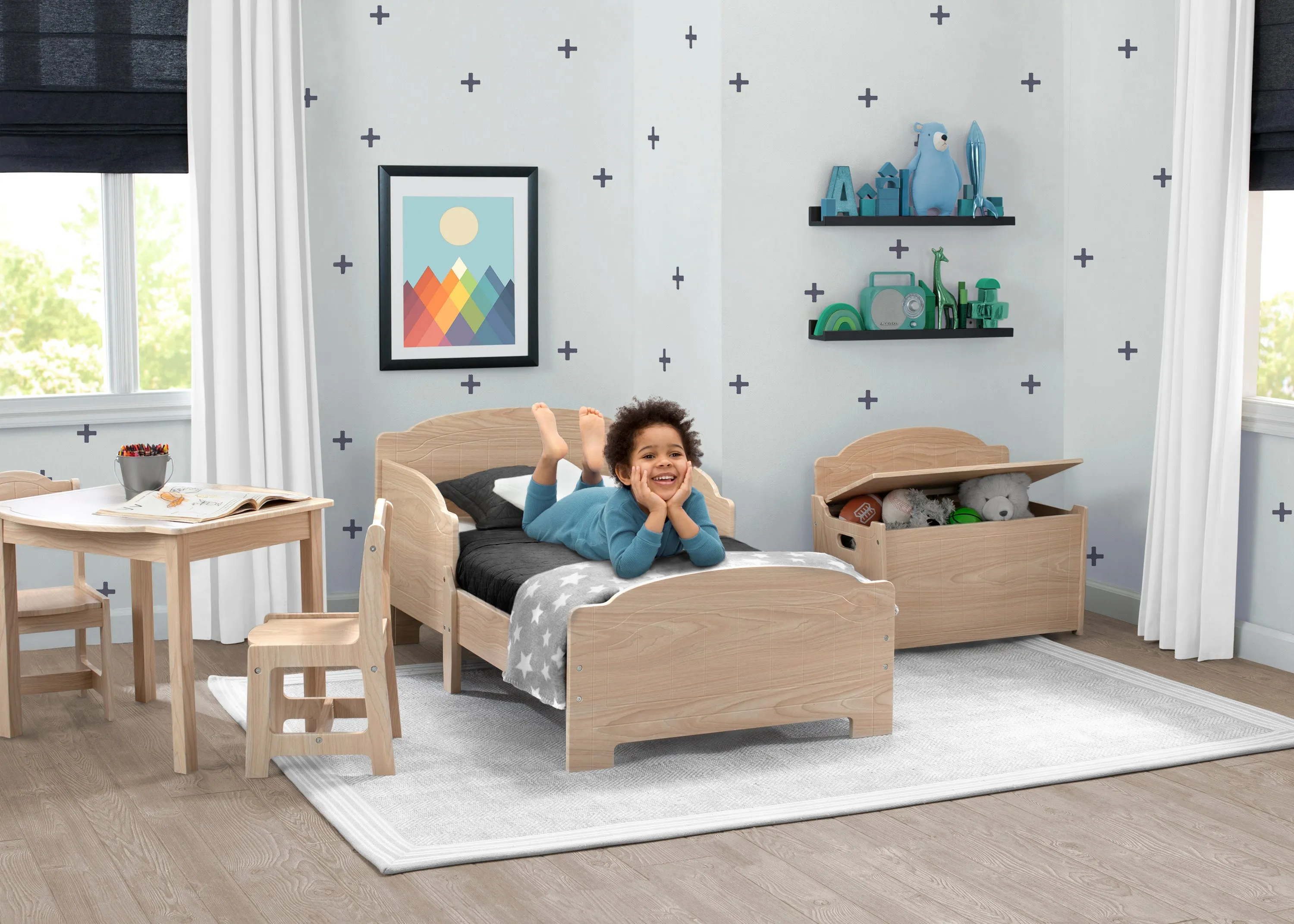 Newport Wood Toddler Bed