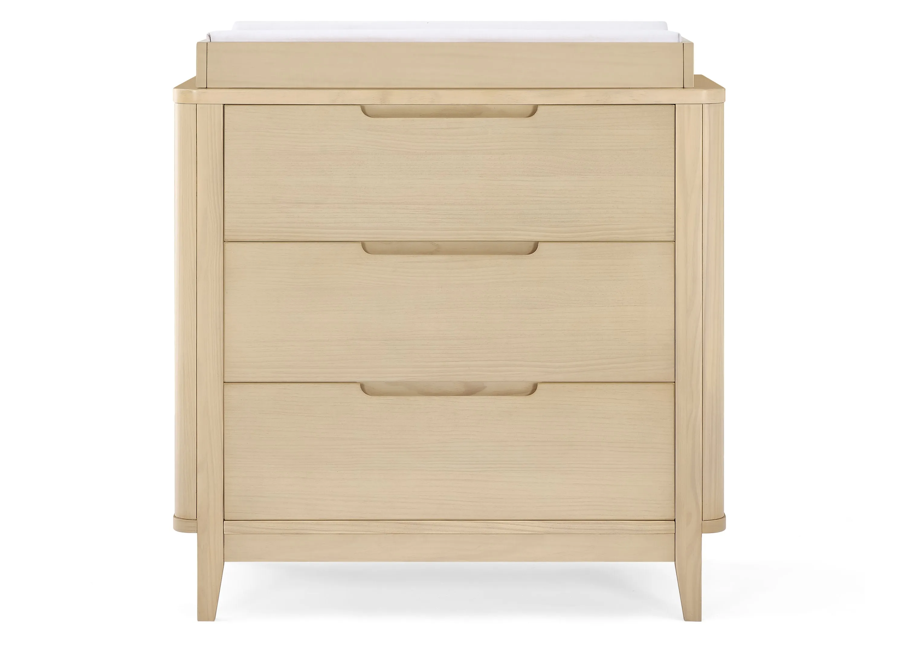 Noah 3 Drawer Dresser with Changing Top and Interlocking Drawers