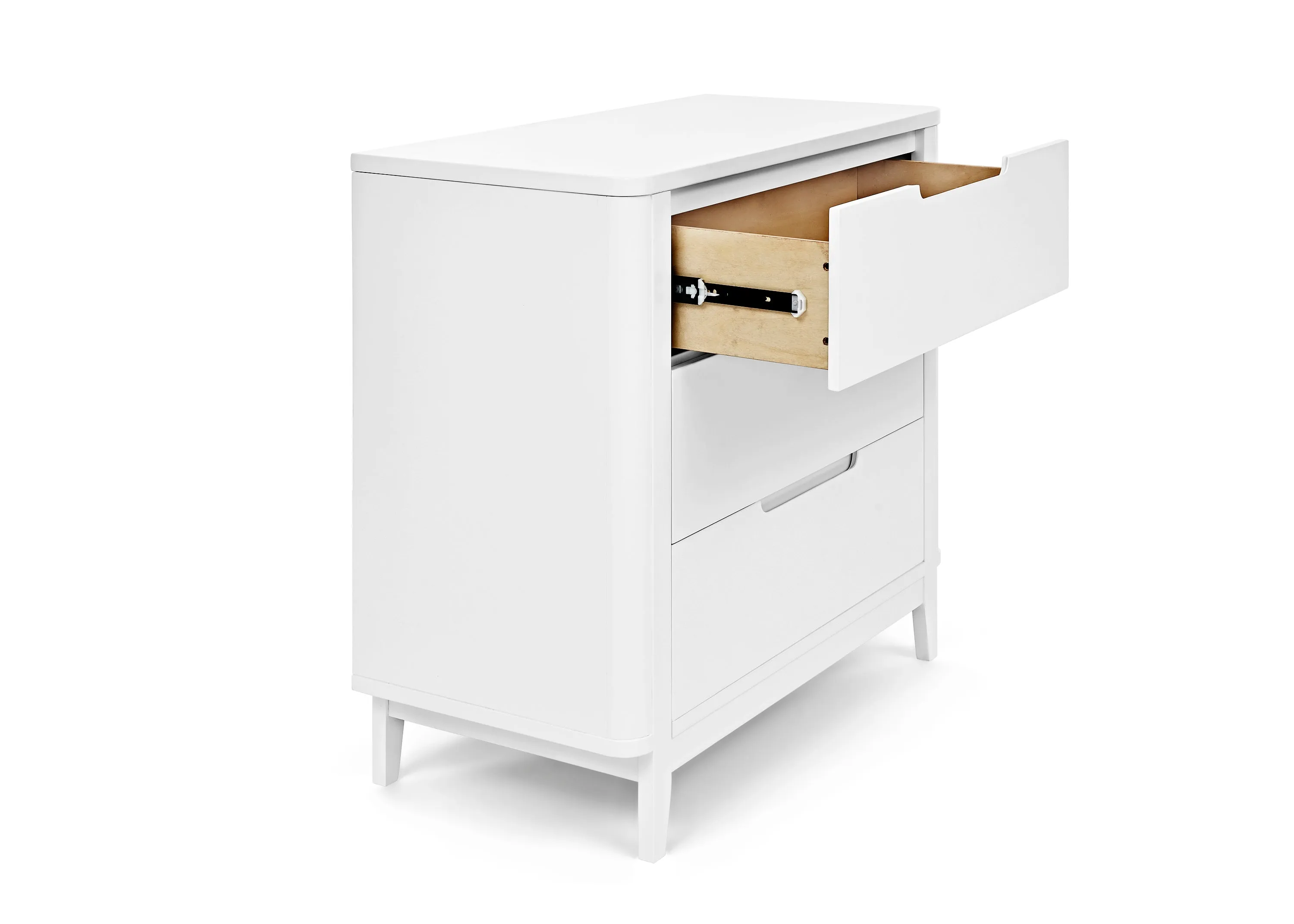 Noah 3 Drawer Dresser with Changing Top and Interlocking Drawers