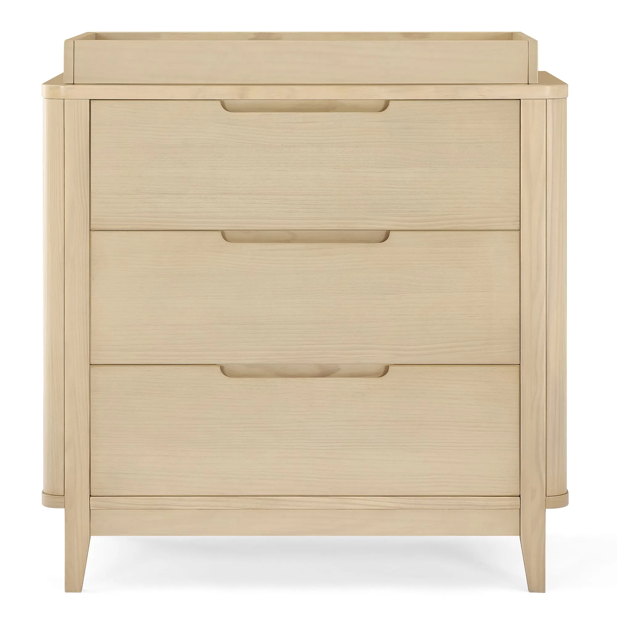 Noah 3 Drawer Dresser with Changing Top and Interlocking Drawers