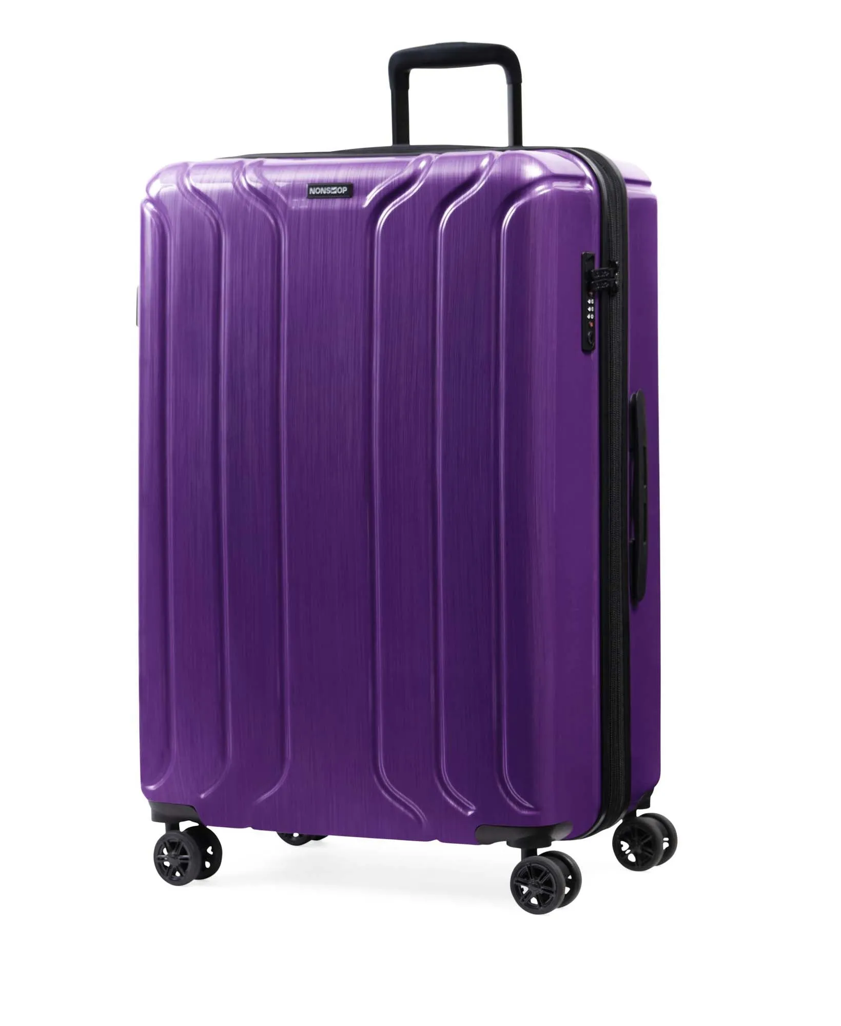 NONSTOP New York Elite 3-Piece Expandable Spinner Luggage Set with Powerbank & 3-Piece Packing Cube Set