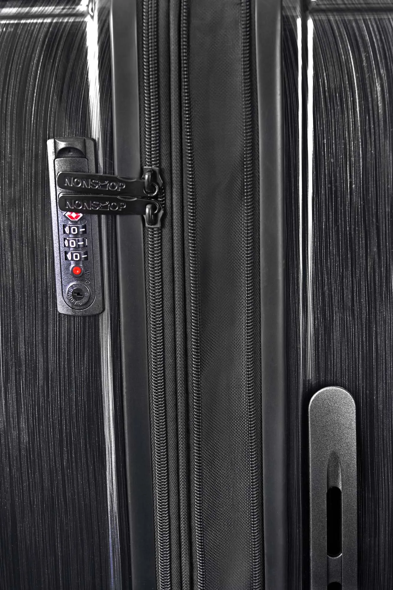 NONSTOP New York Elite 3-Piece Expandable Spinner Luggage Set with Powerbank & 3-Piece Packing Cube Set
