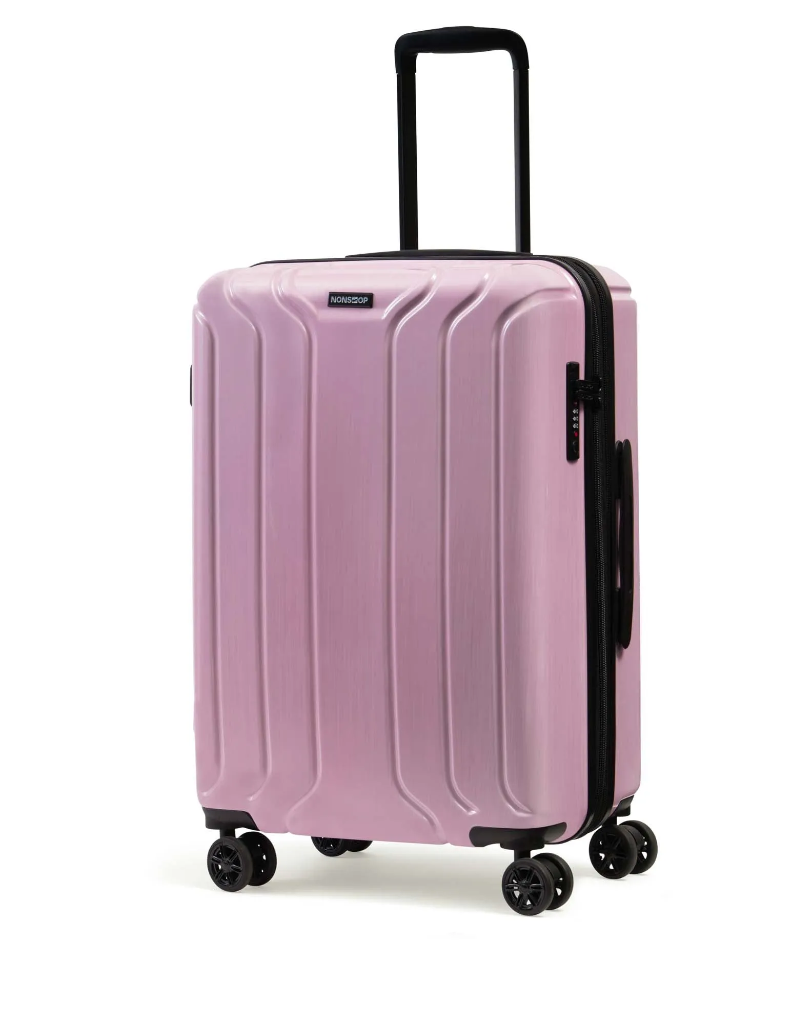 NONSTOP New York Elite 3-Piece Expandable Spinner Luggage Set with Powerbank & 3-Piece Packing Cube Set