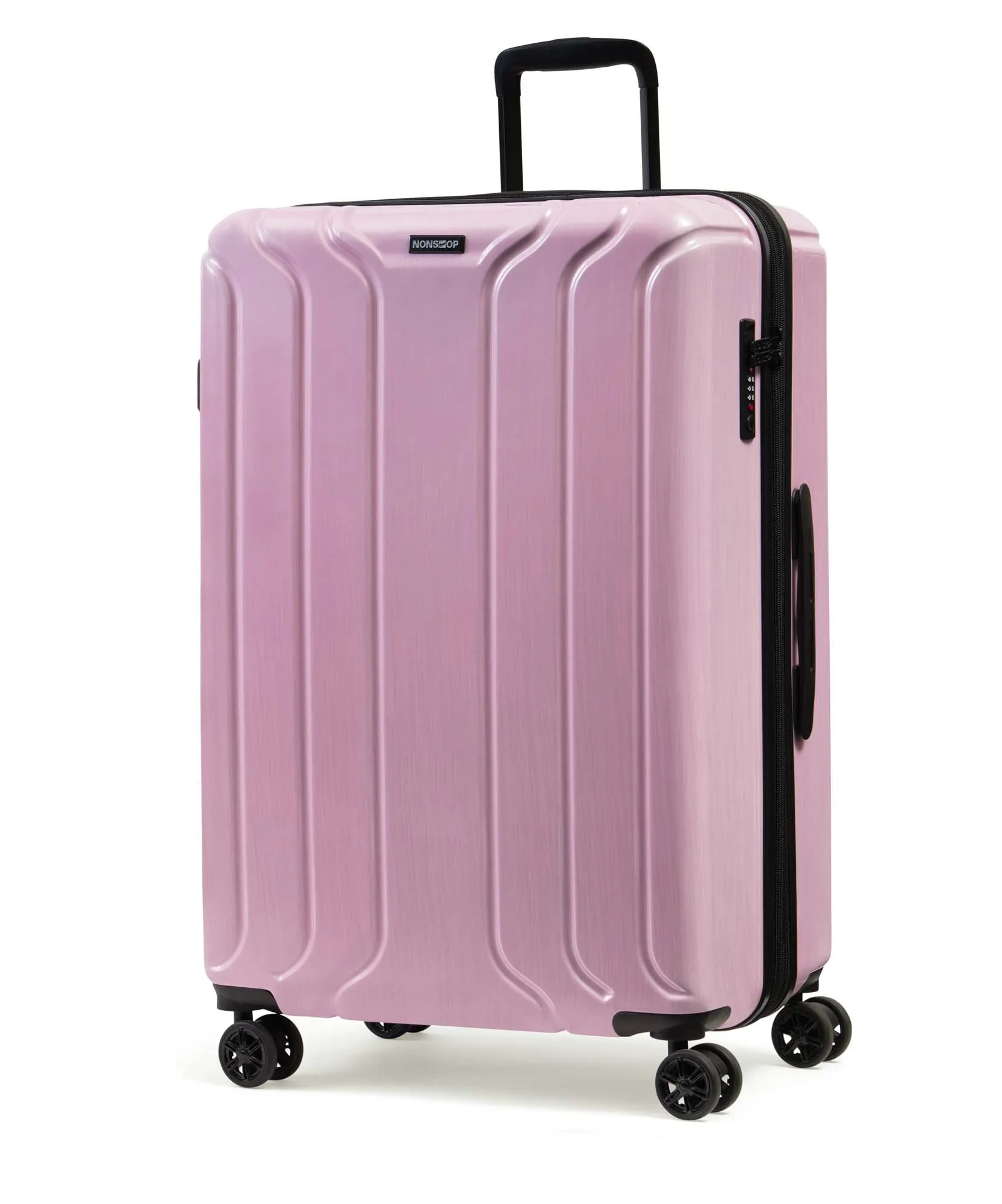 NONSTOP New York Elite 3-Piece Expandable Spinner Luggage Set with Powerbank & 3-Piece Packing Cube Set
