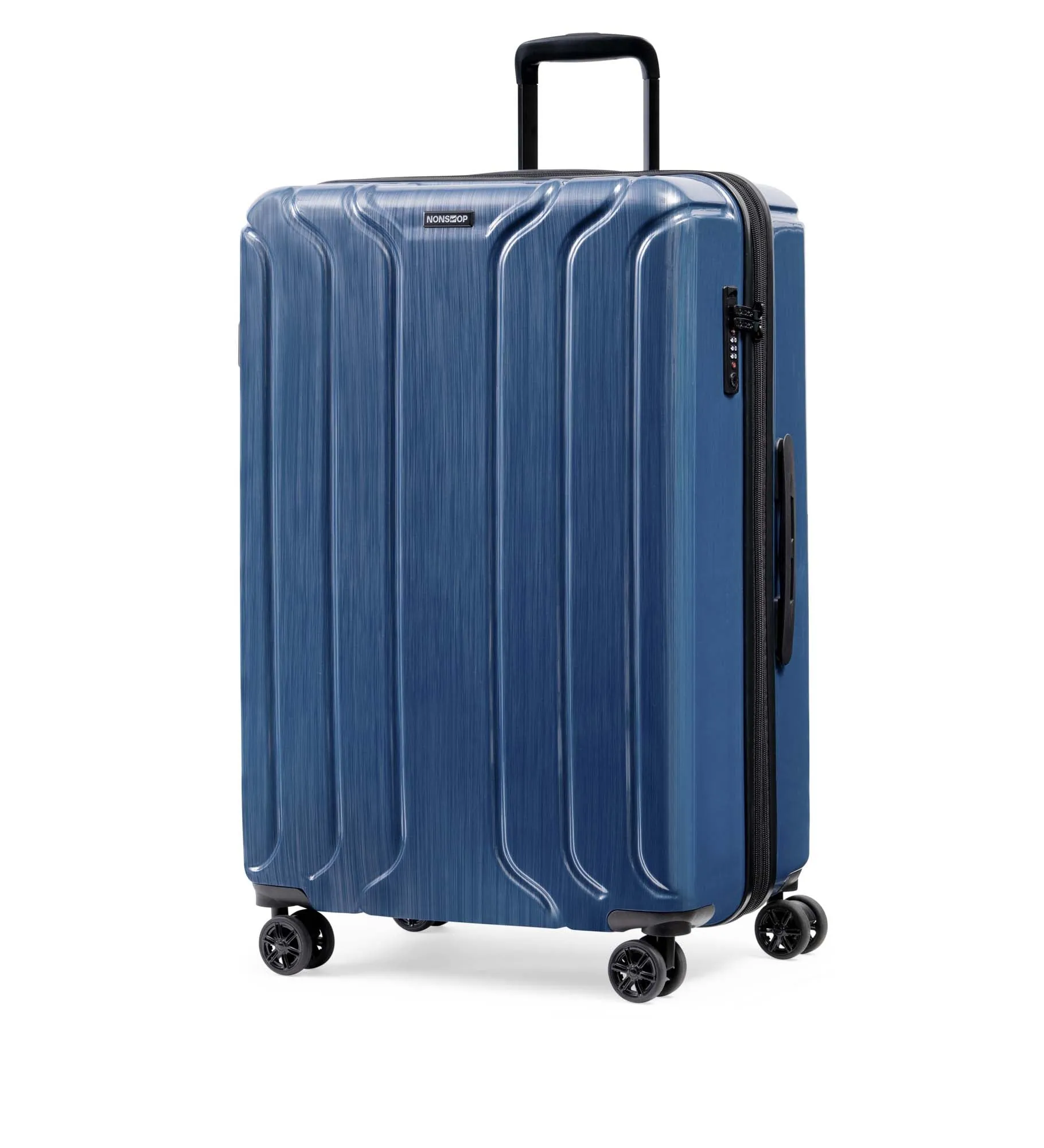 NONSTOP New York Elite 3-Piece Expandable Spinner Luggage Set with Powerbank & 3-Piece Packing Cube Set
