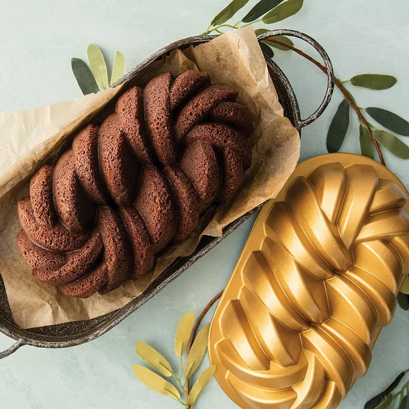 NordicWare 75th Anniversary Braided Loaf Pan - 6 Cup