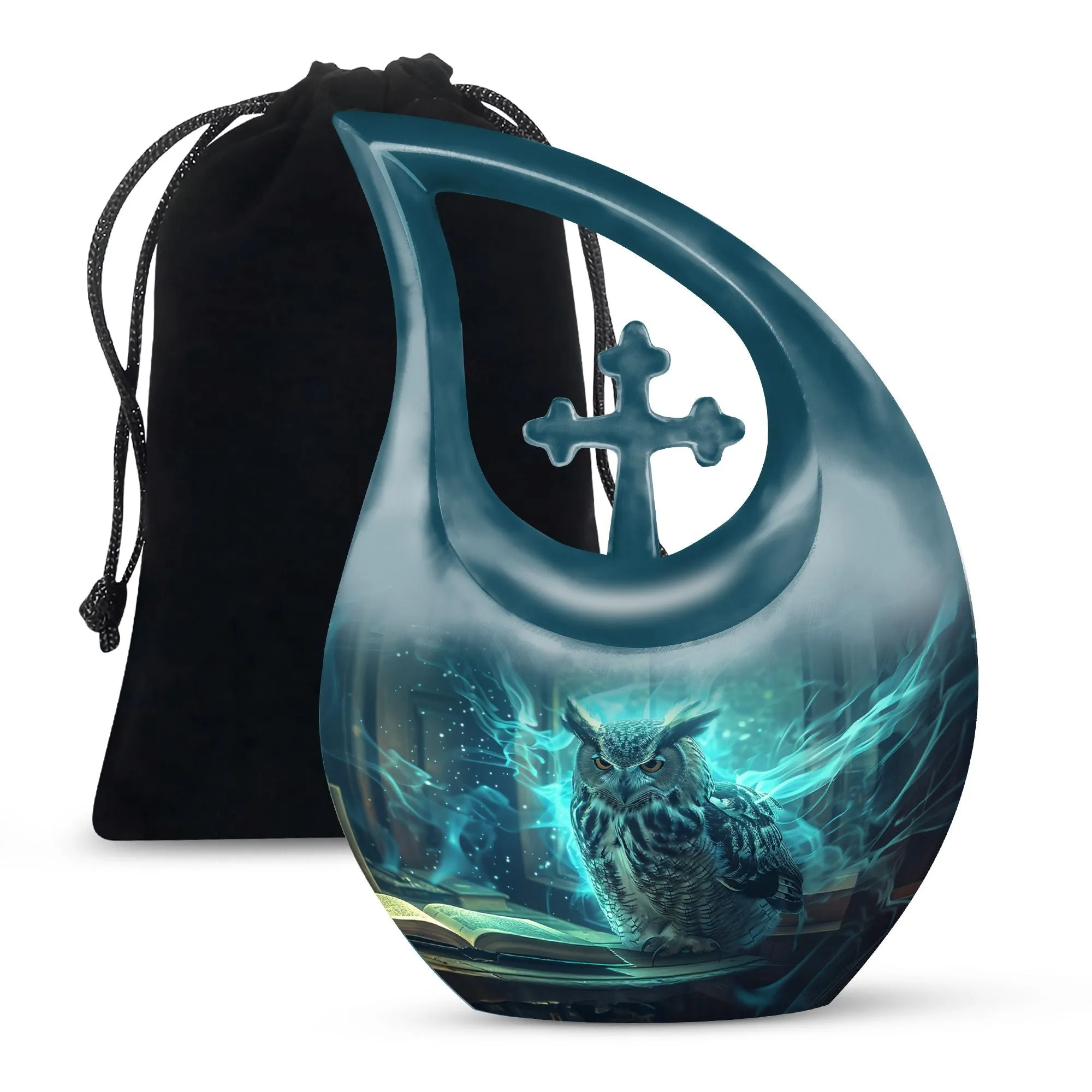 Owl Urn |  Memorial Cremation Urn For Ashes