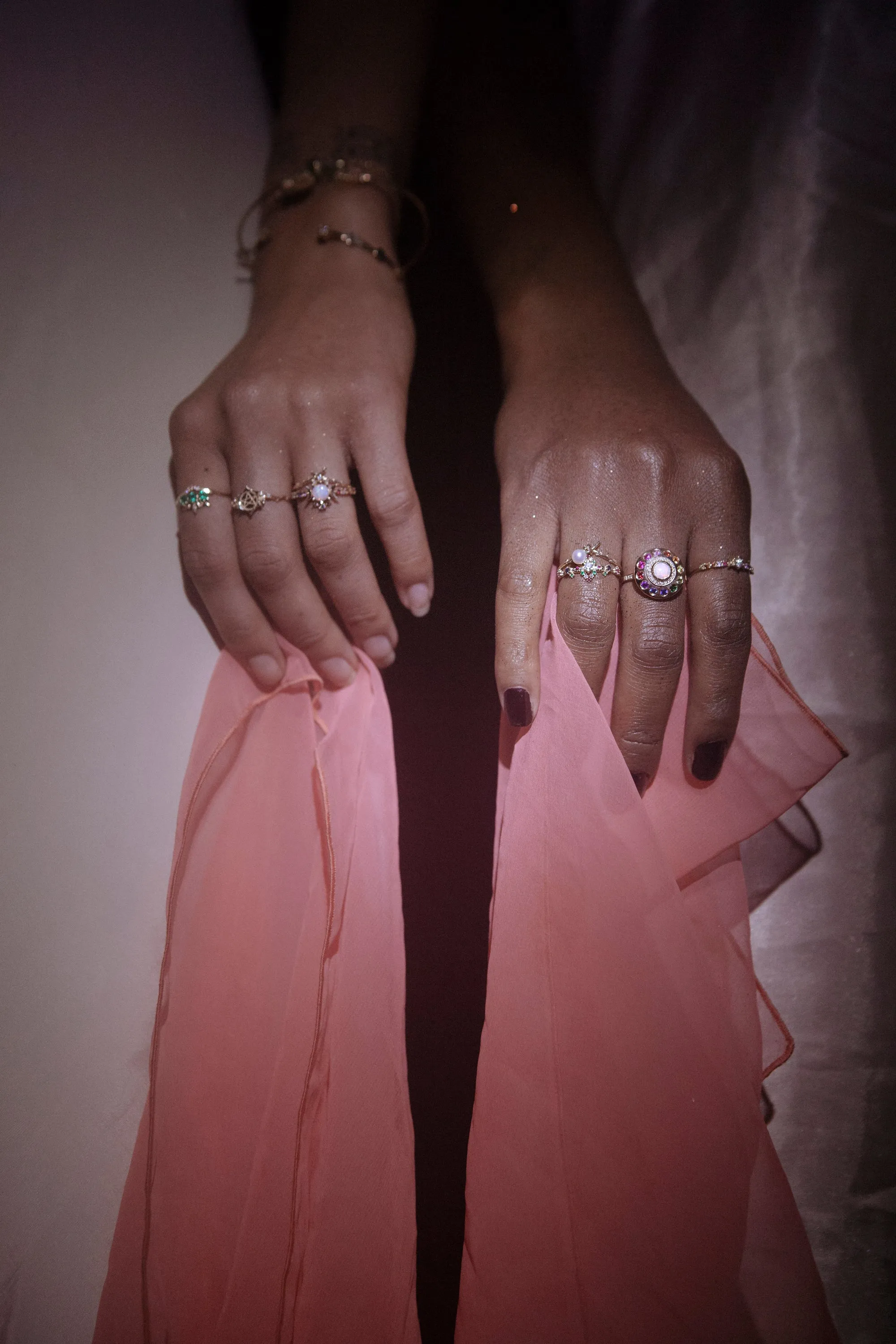 Pearl Woodland Ring - READY-TO-SHIP