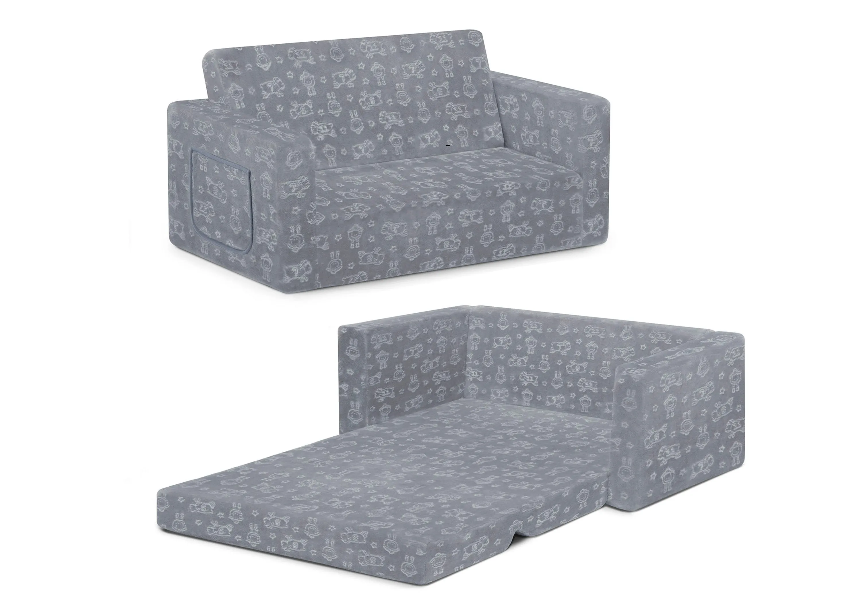 Perfect Sleeper Extra Wide Convertible Sofa to Lounger
