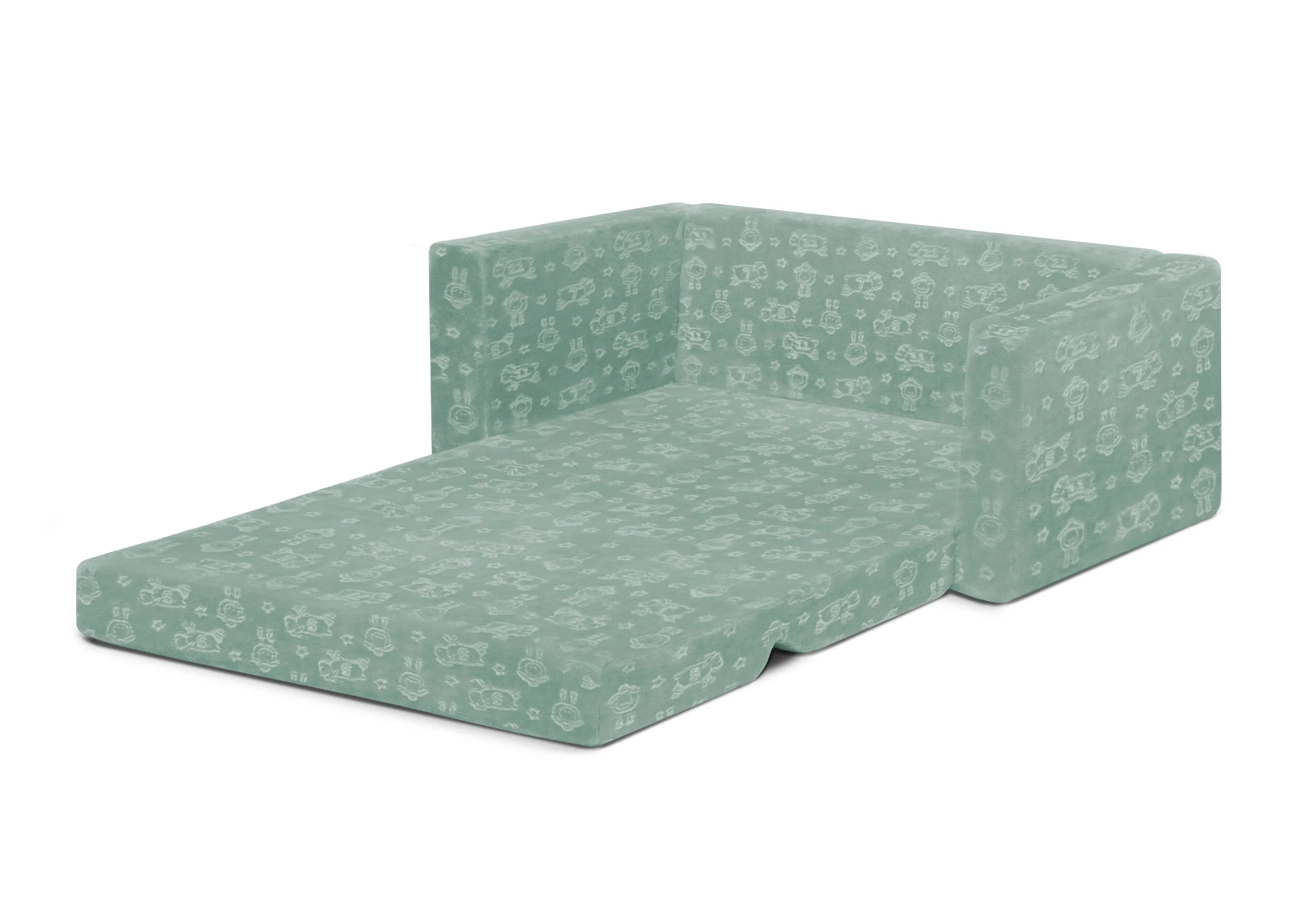 Perfect Sleeper Extra Wide Convertible Sofa to Lounger