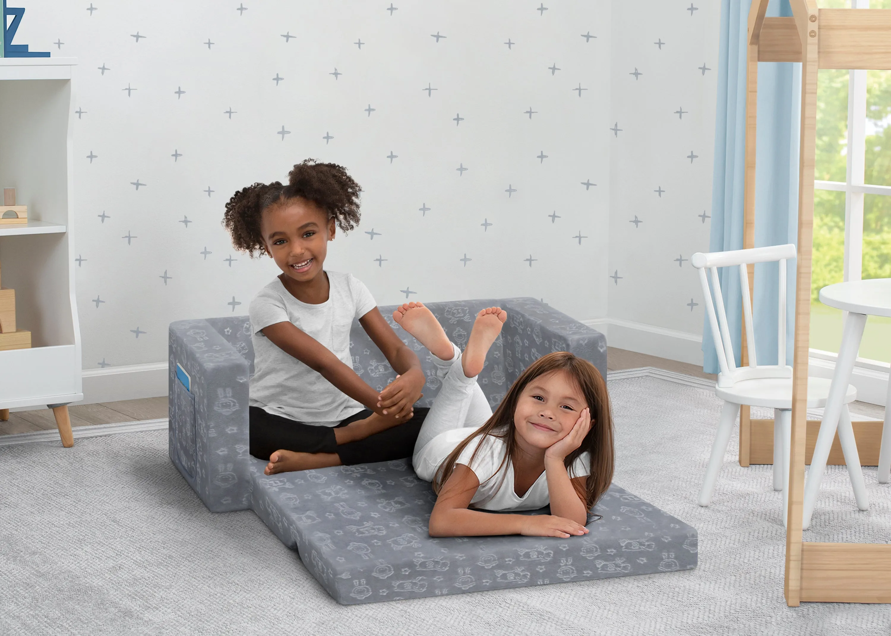 Perfect Sleeper Extra Wide Convertible Sofa to Lounger