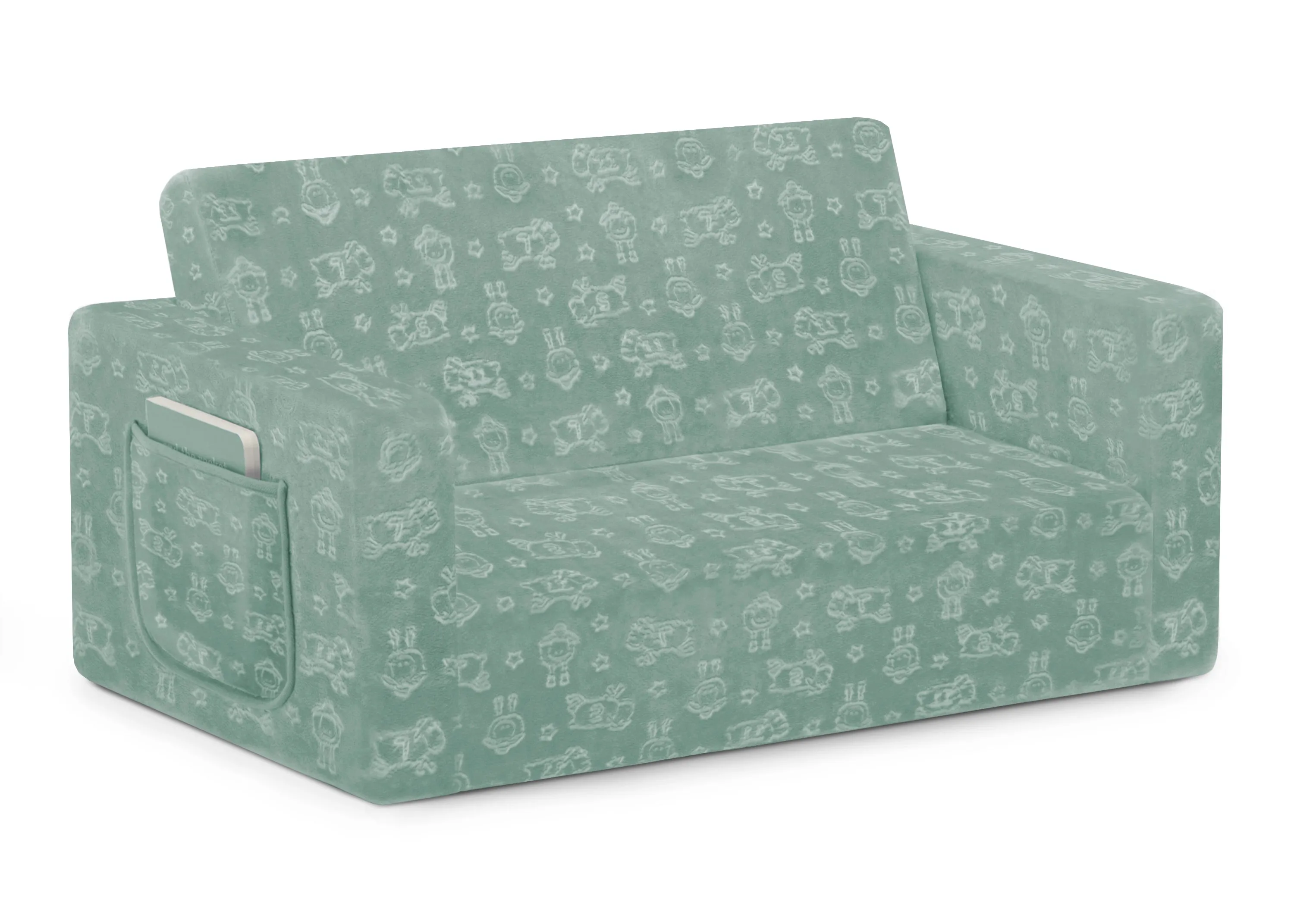 Perfect Sleeper Extra Wide Convertible Sofa to Lounger