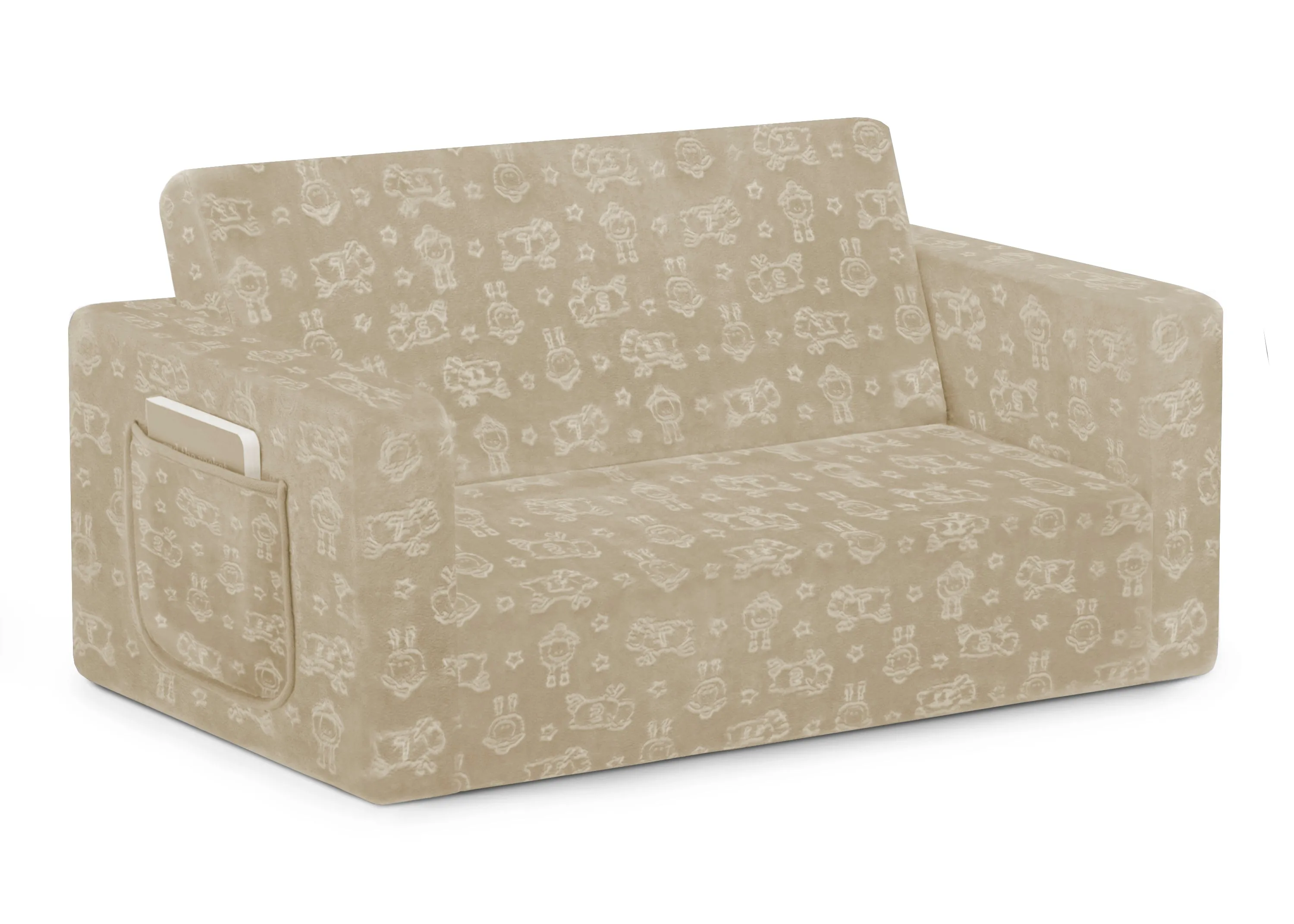 Perfect Sleeper Extra Wide Convertible Sofa to Lounger