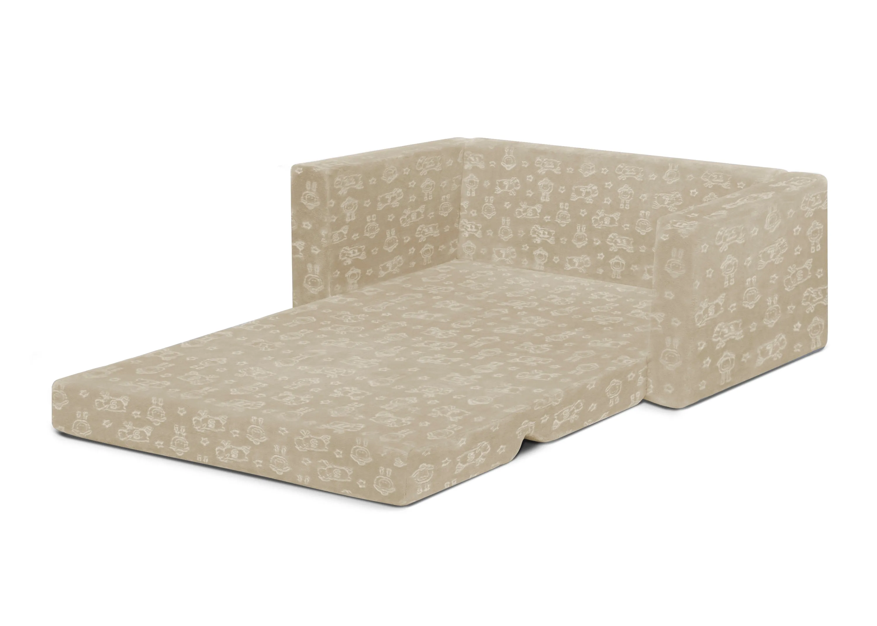 Perfect Sleeper Extra Wide Convertible Sofa to Lounger