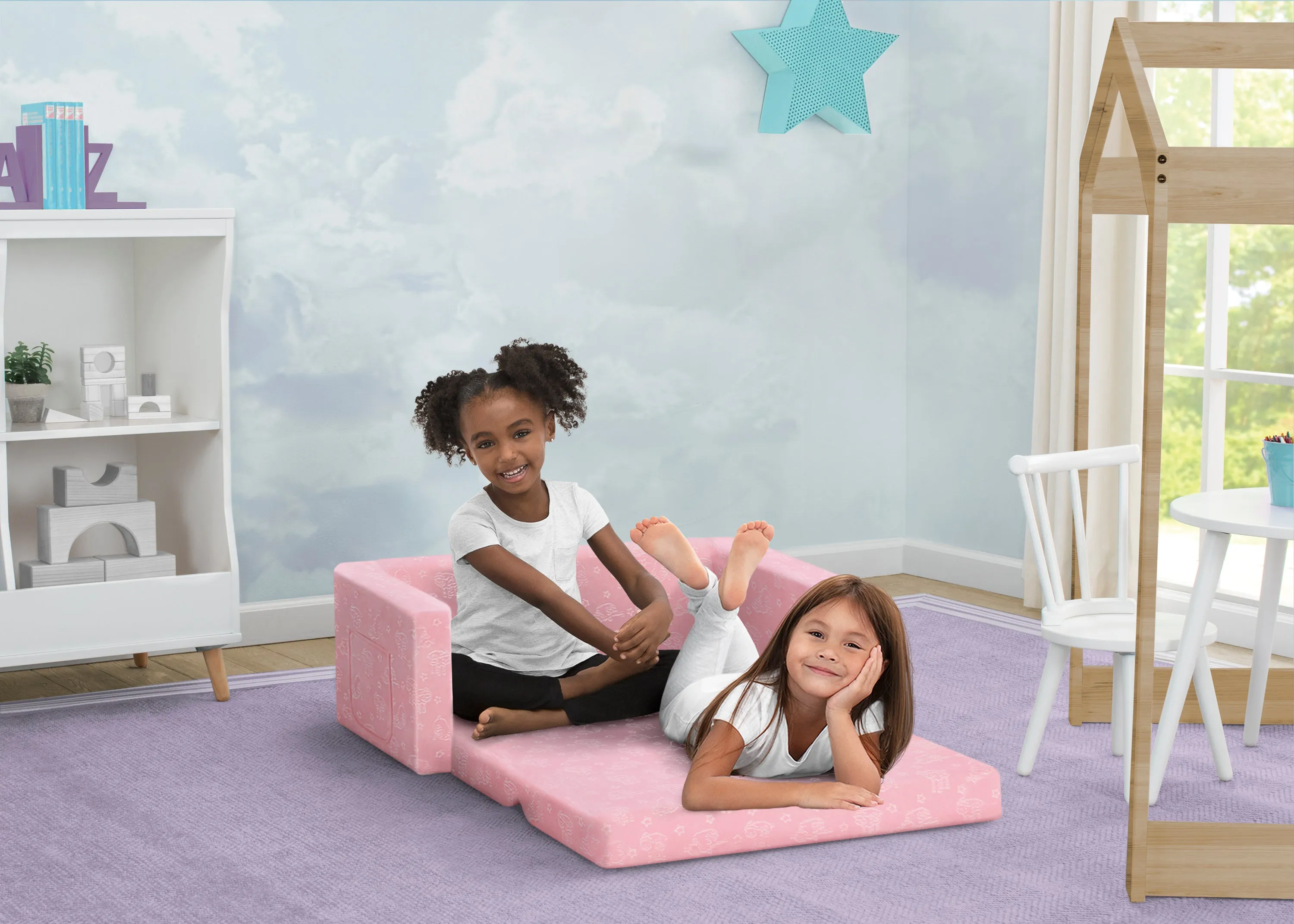 Perfect Sleeper Extra Wide Convertible Sofa to Lounger