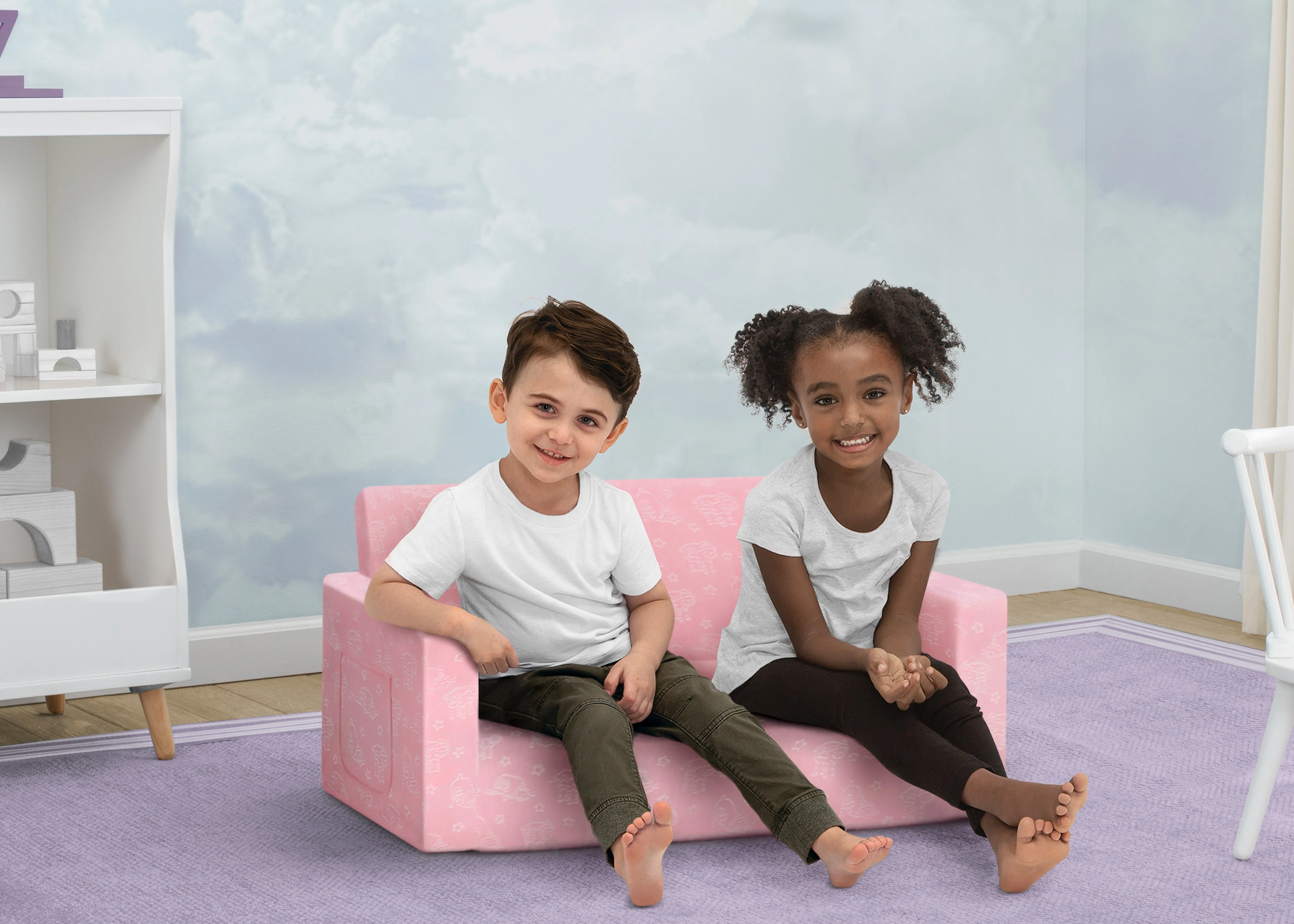 Perfect Sleeper Extra Wide Convertible Sofa to Lounger