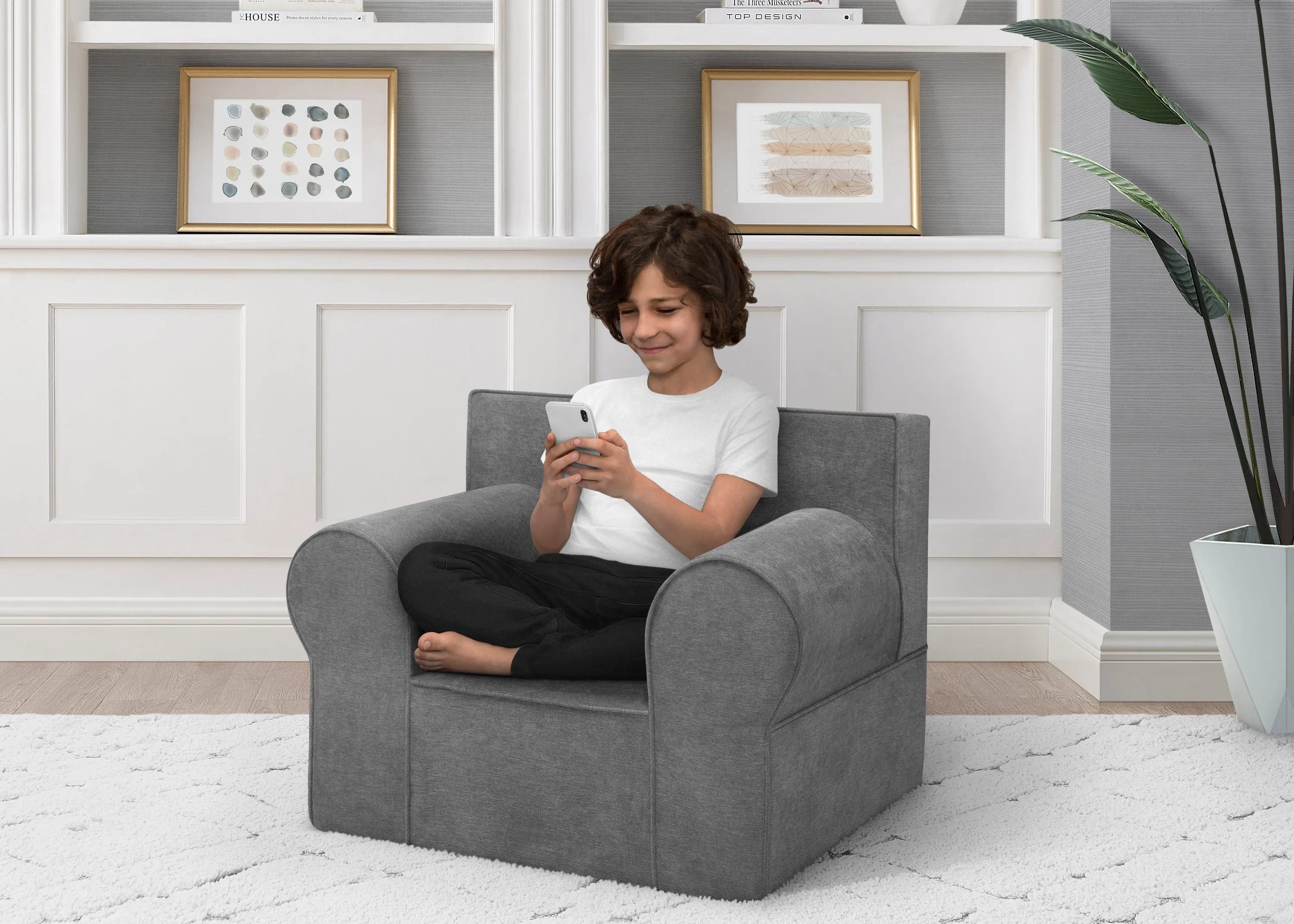 Personalized XL Cozee Foam Chair for Kids - Our Largest Chair
