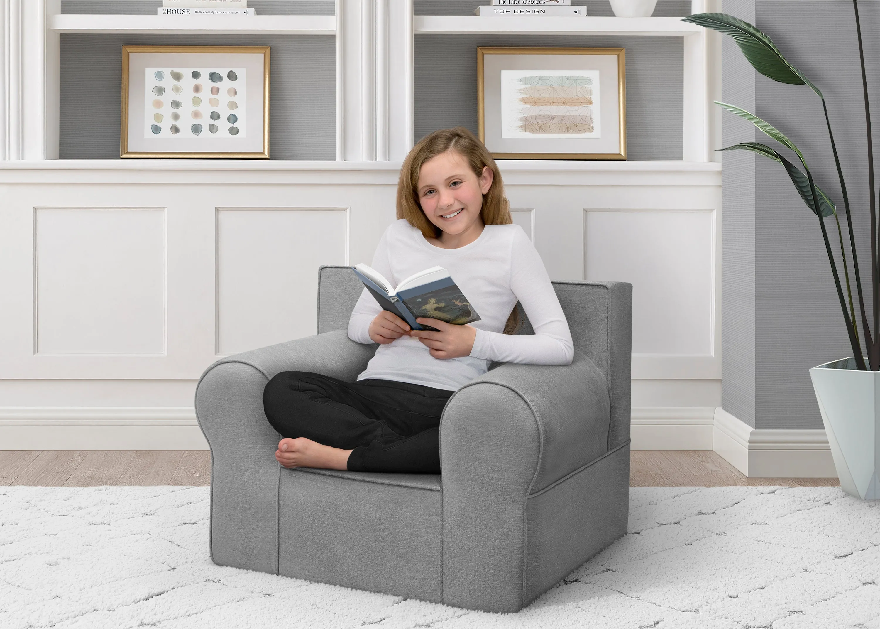 Personalized XL Cozee Foam Chair for Kids - Our Largest Chair