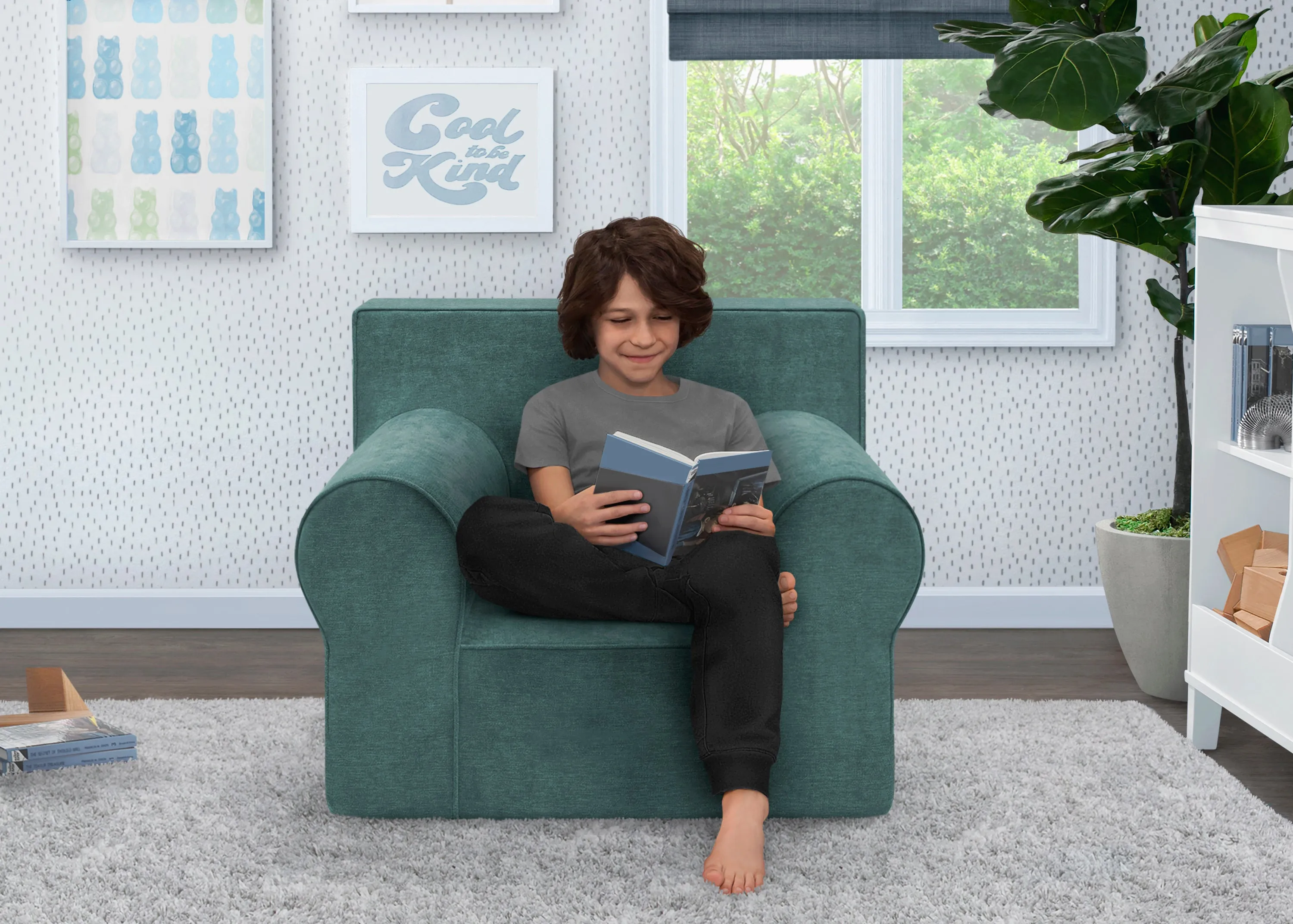 Personalized XL Cozee Foam Chair for Kids - Our Largest Chair