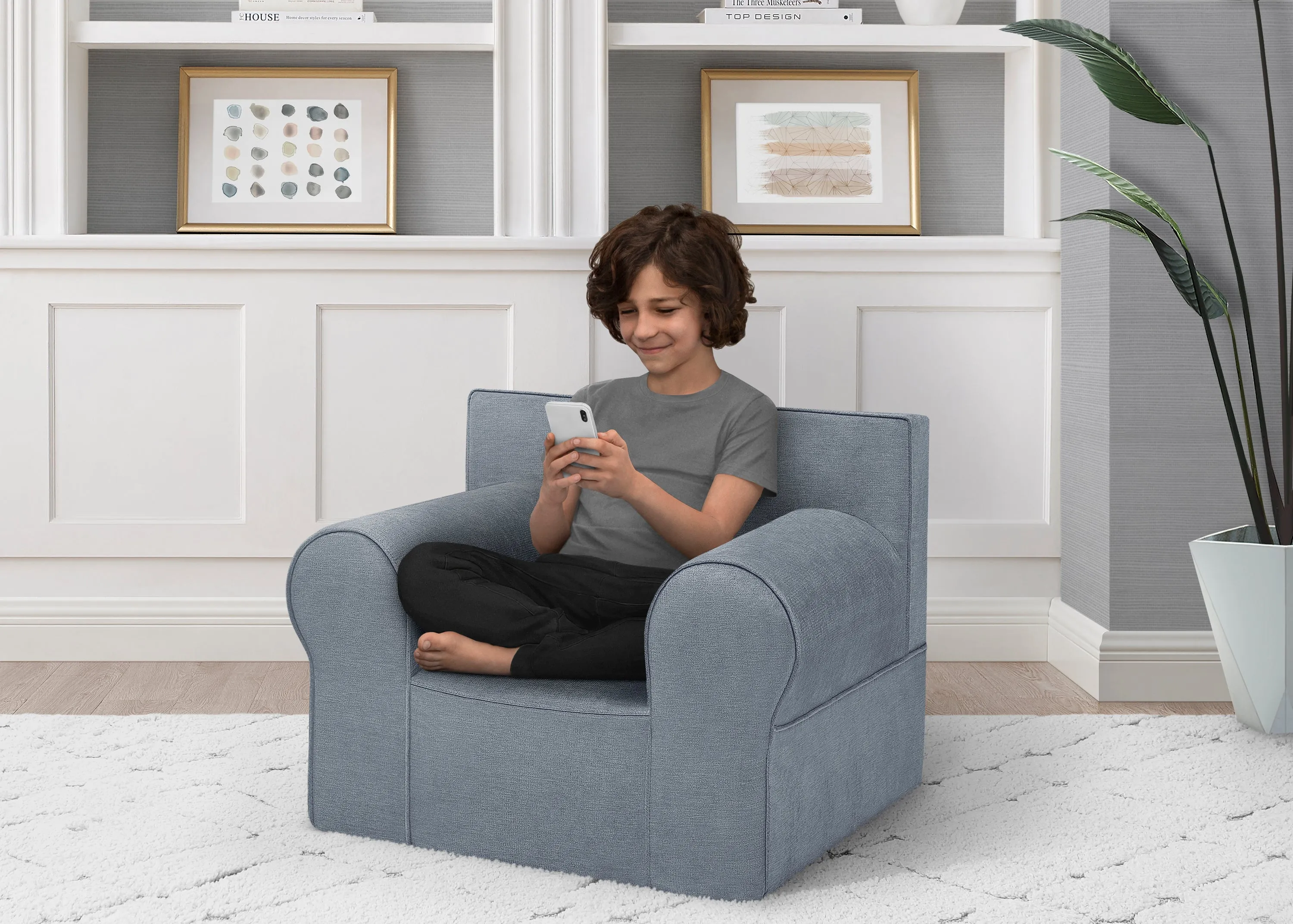 Personalized XL Cozee Foam Chair for Kids - Our Largest Chair