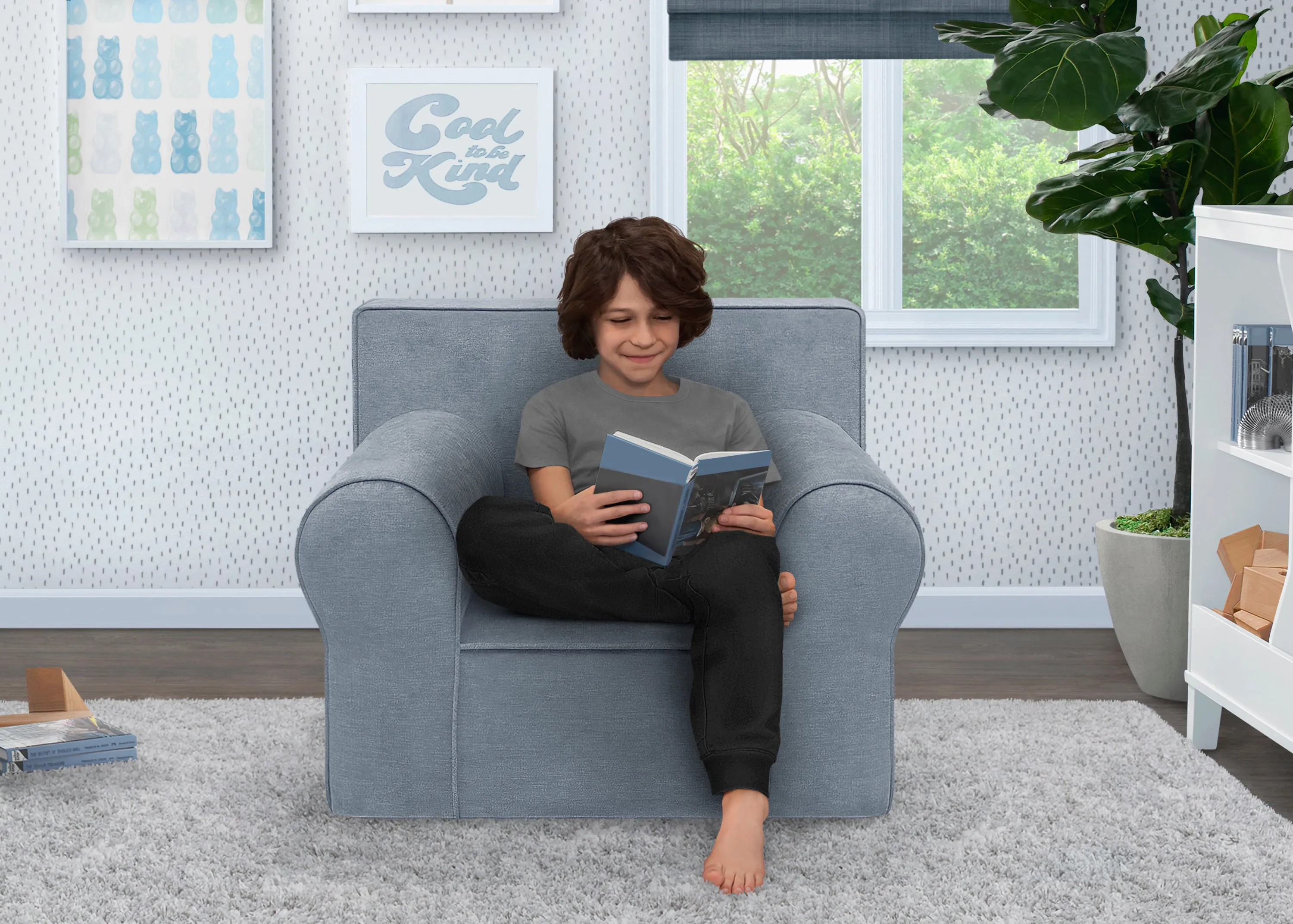 Personalized XL Cozee Foam Chair for Kids - Our Largest Chair