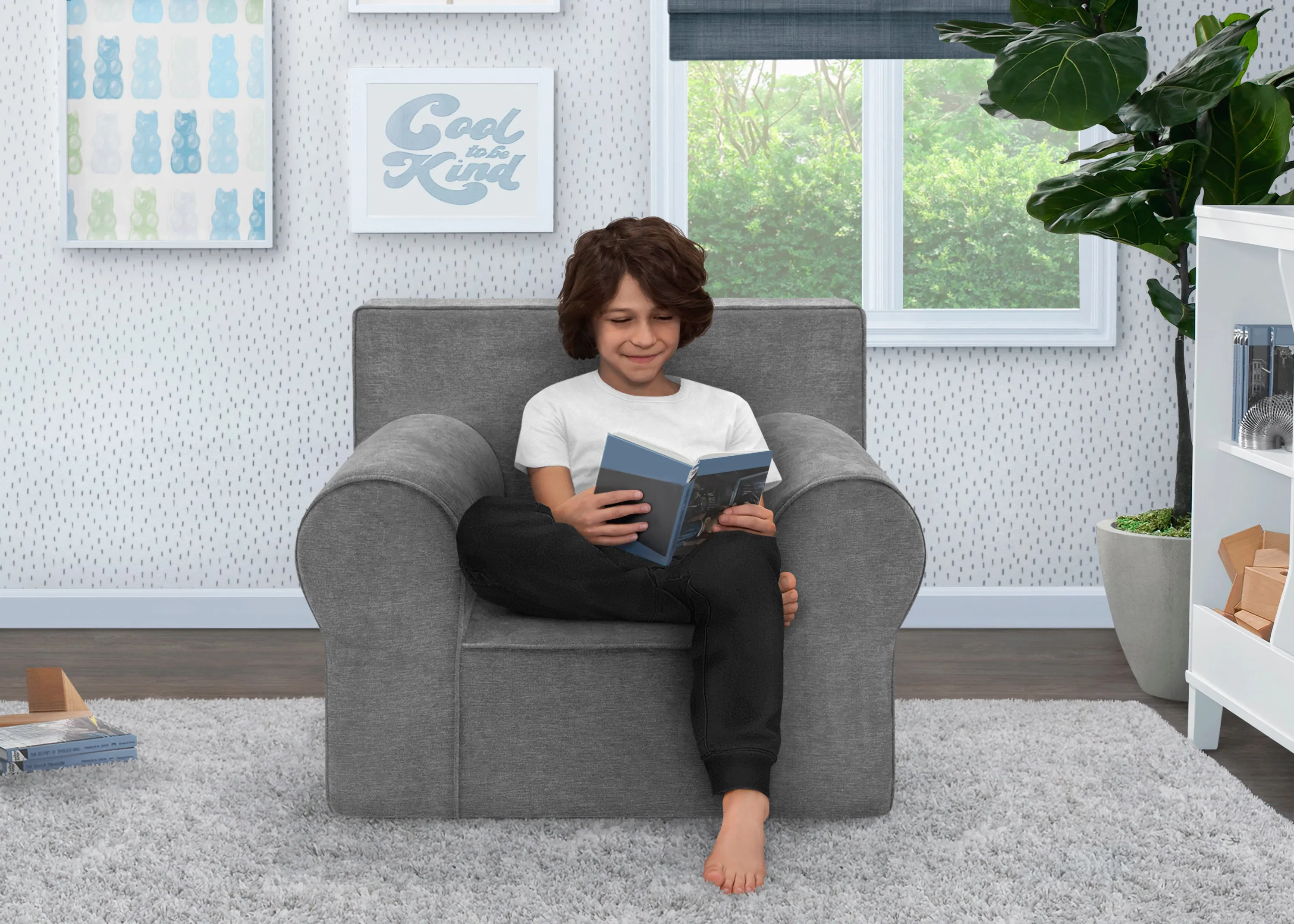 Personalized XL Cozee Foam Chair for Kids - Our Largest Chair