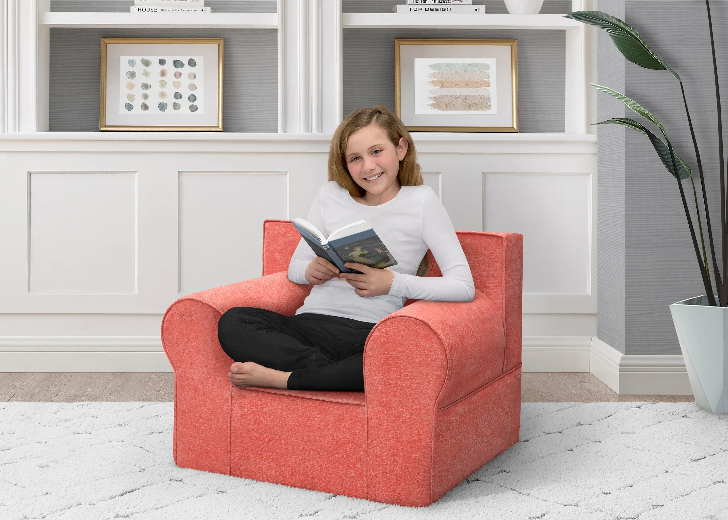 Personalized XL Cozee Foam Chair for Kids - Our Largest Chair