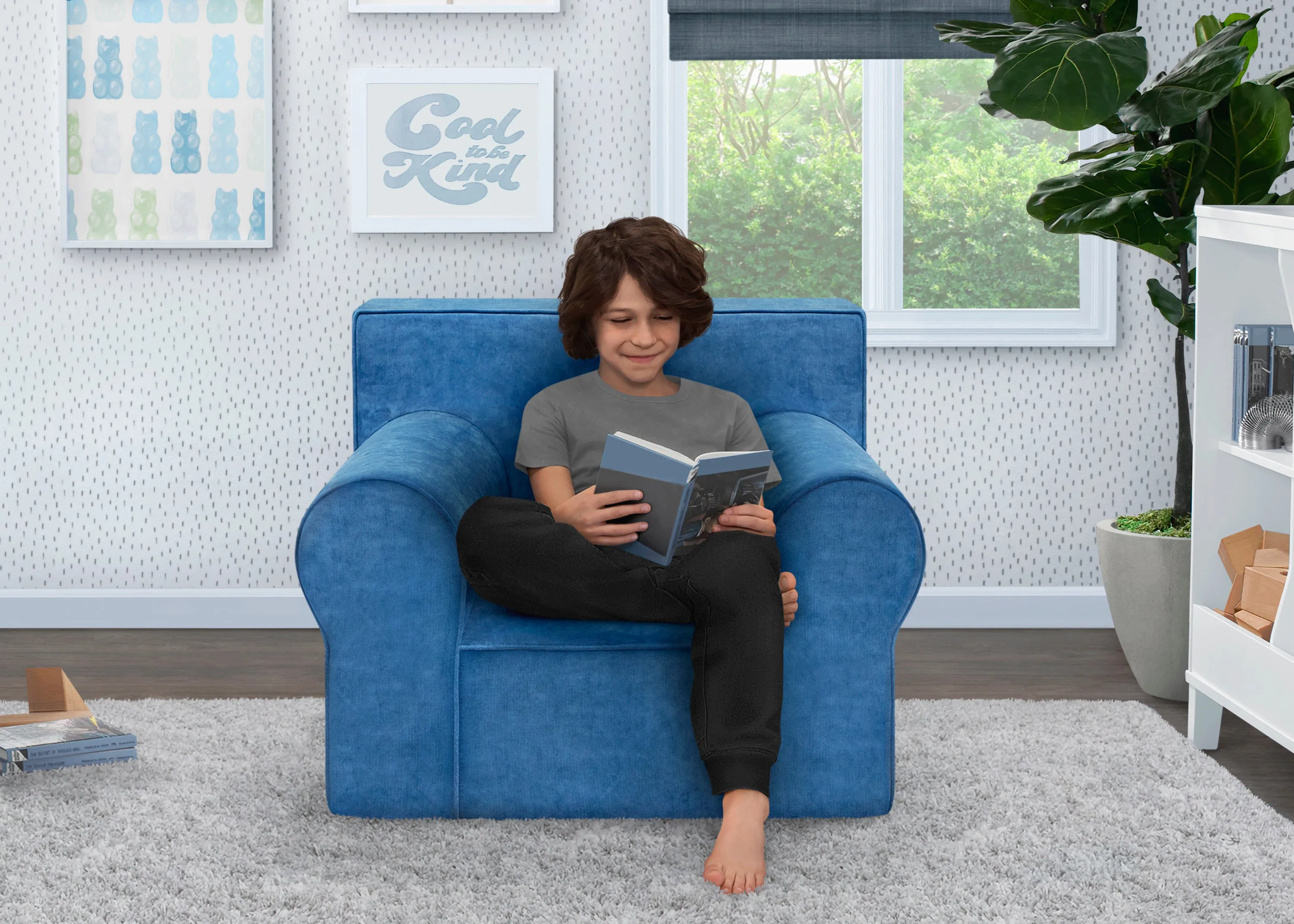 Personalized XL Cozee Foam Chair for Kids - Our Largest Chair